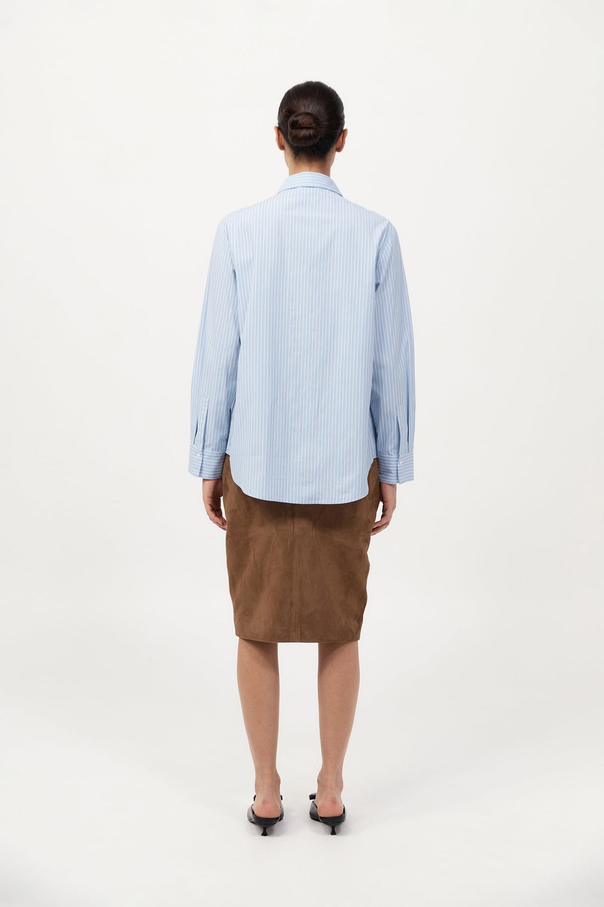 Classic Shirt - Pale Blue Stripe