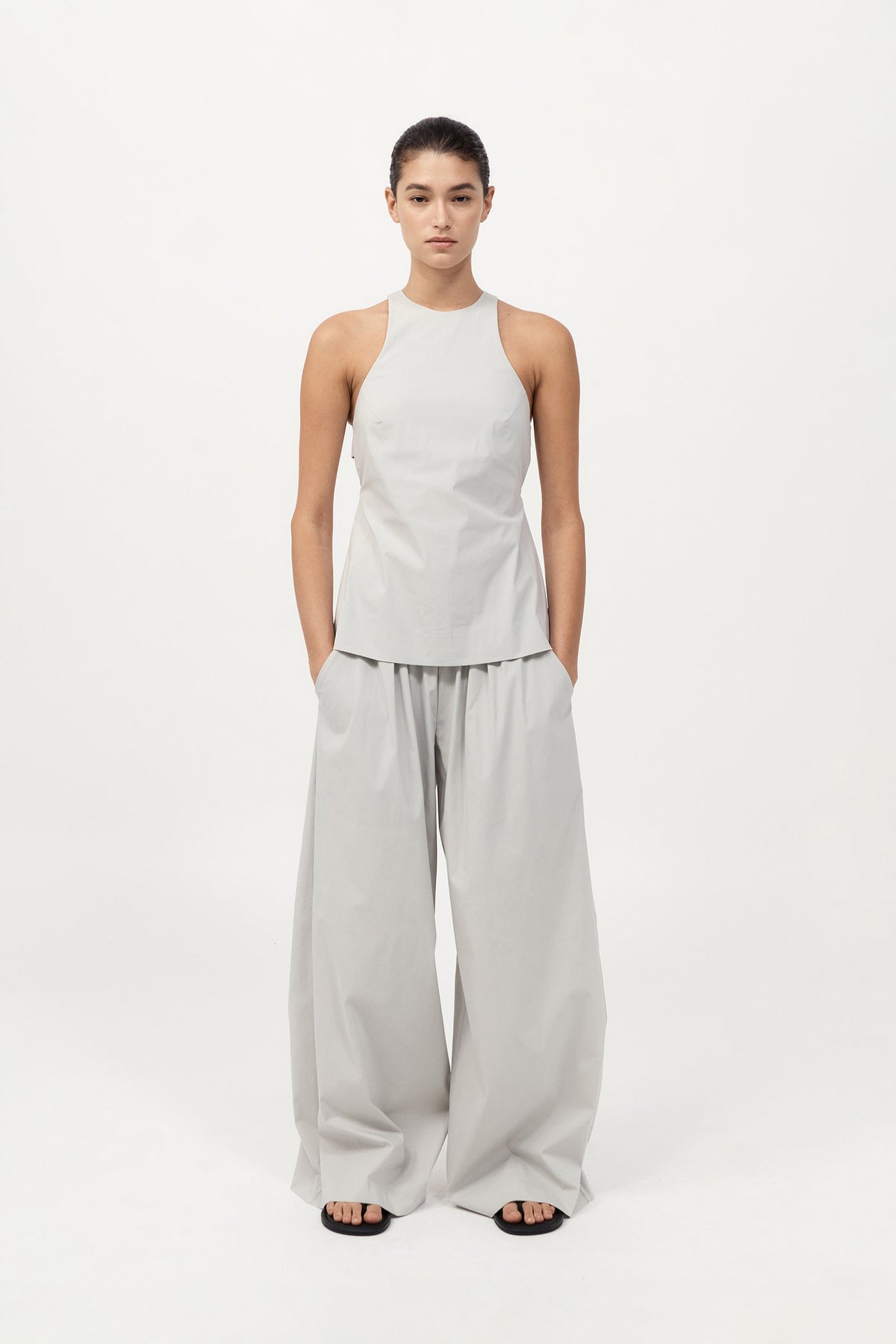 Racerback Top - Silver