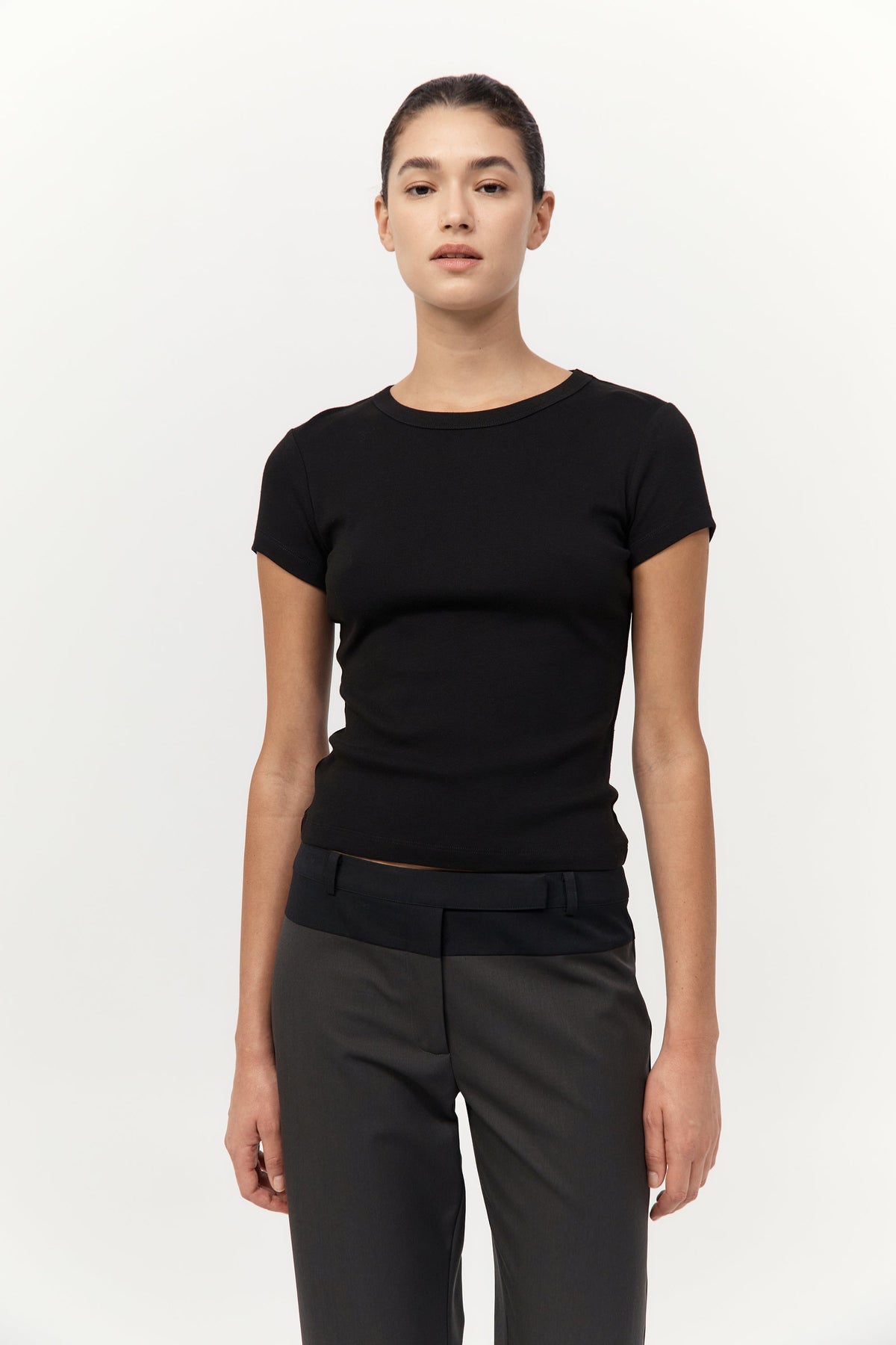 Organic Cotton Baby Tee - Jet Black