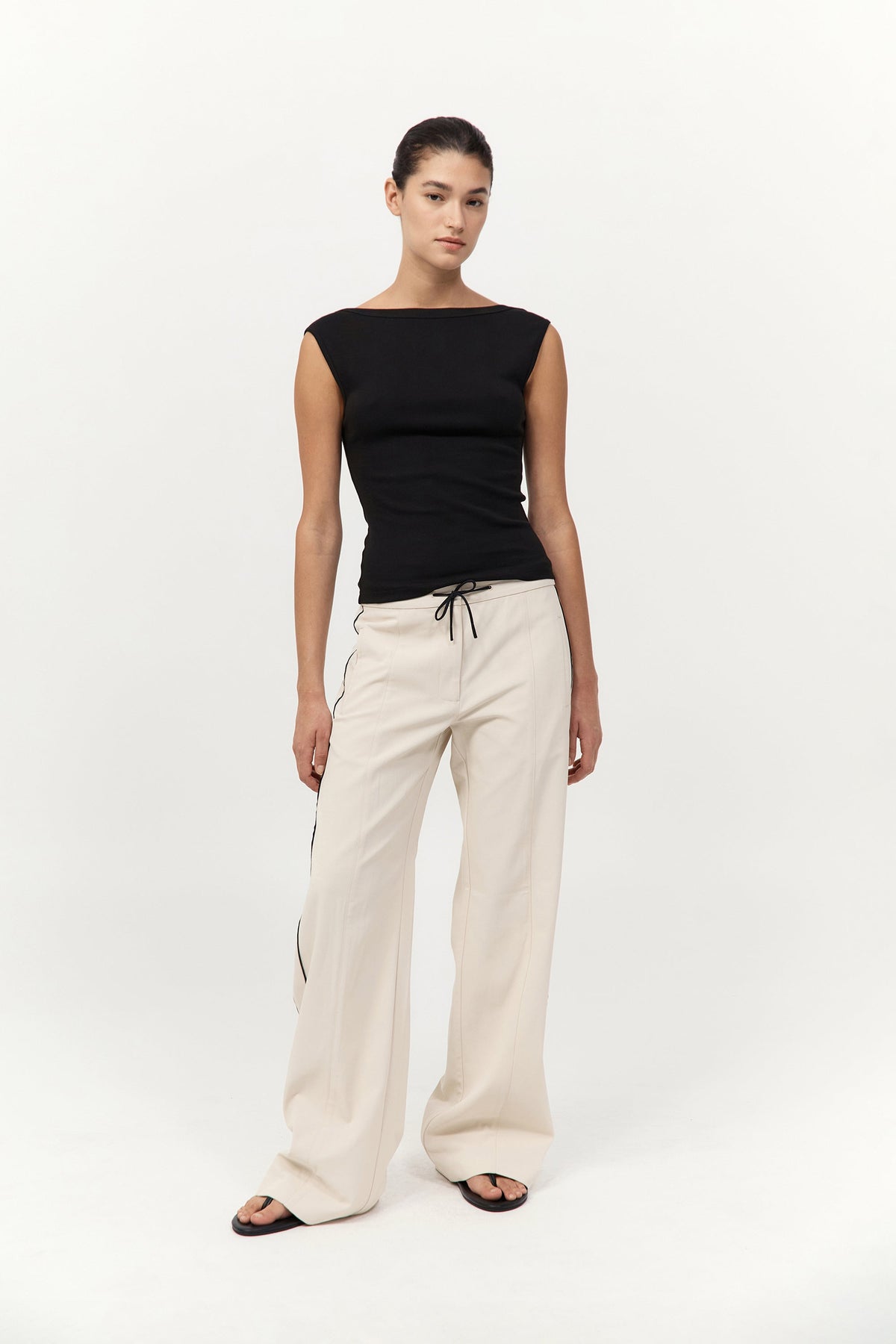Tailored Track Pants - Putty