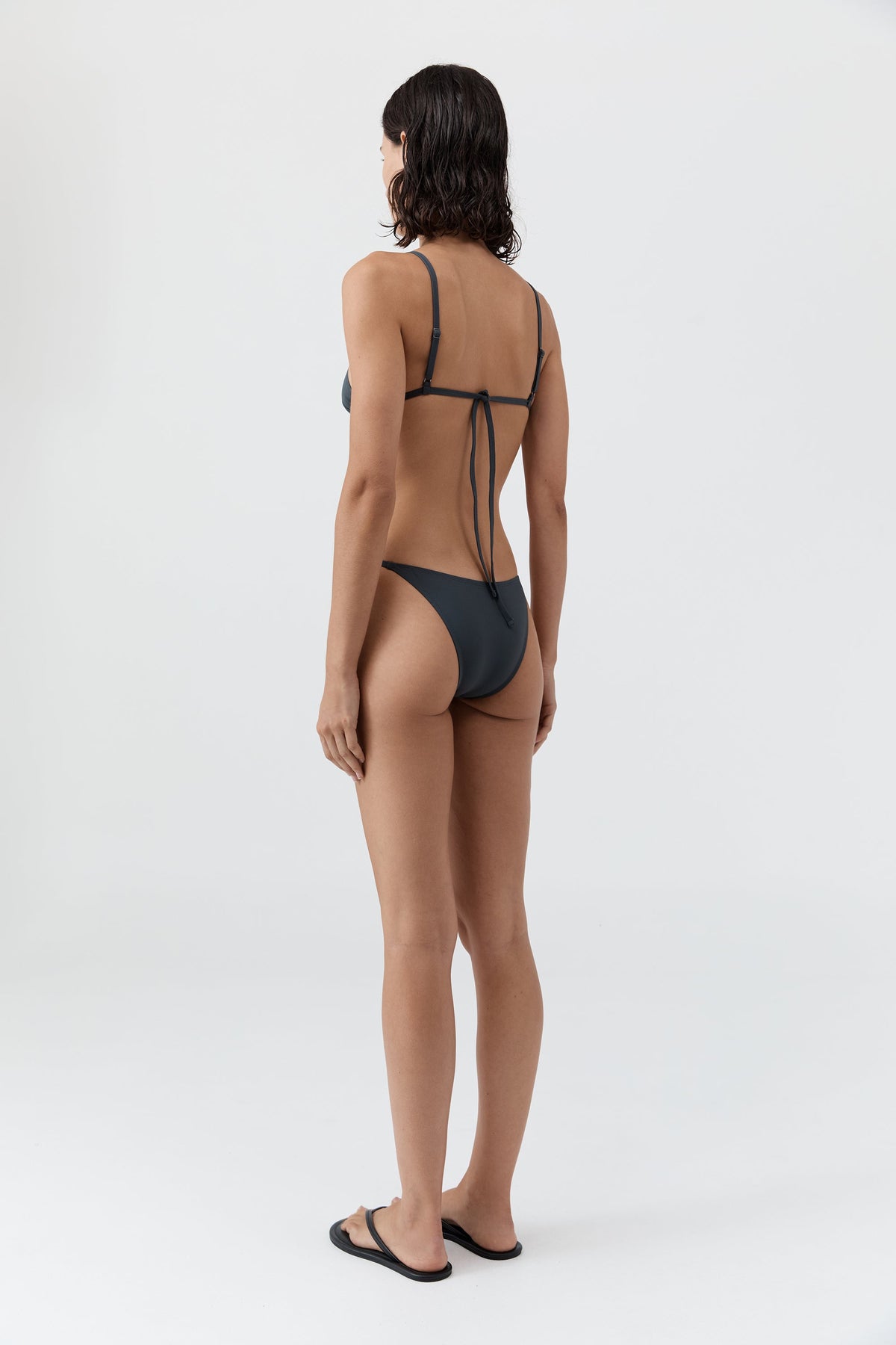 Triangle Bikini Top - Graphite