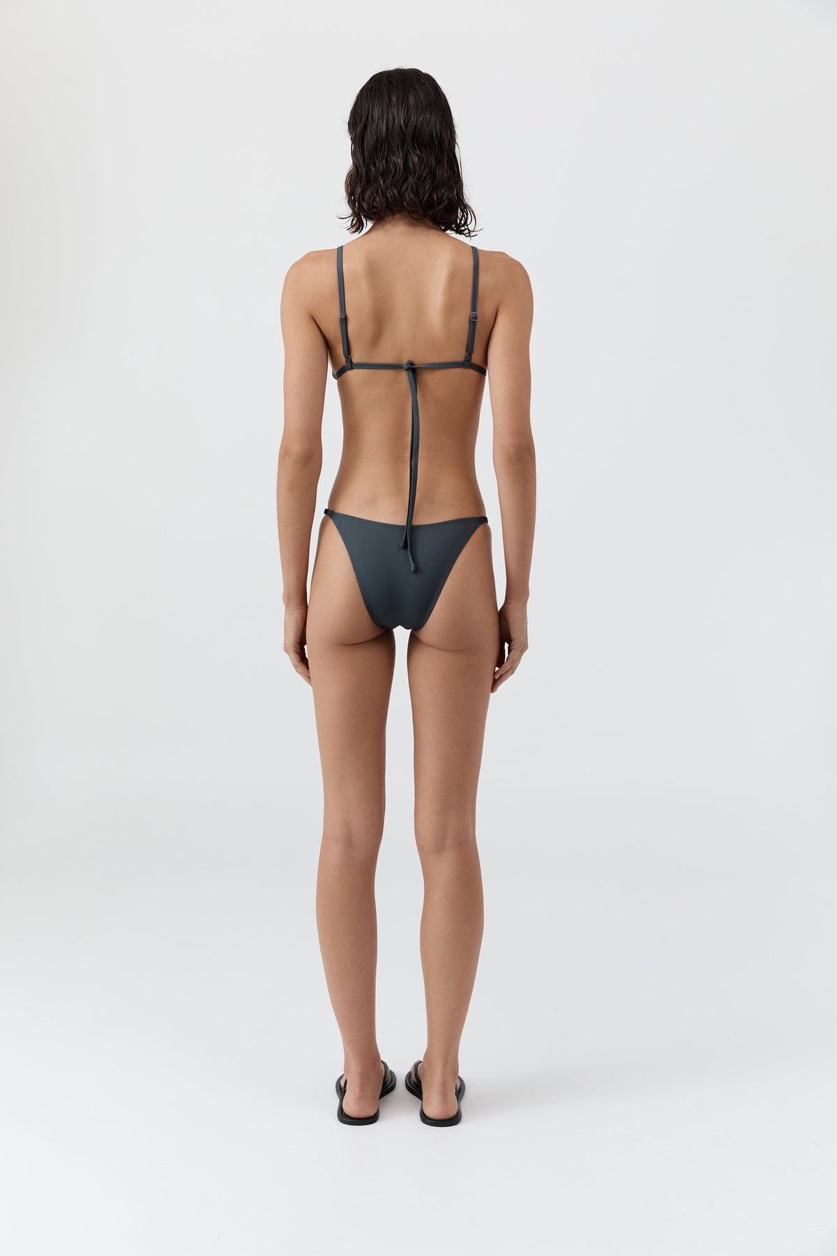 Triangle Bikini Top - Graphite