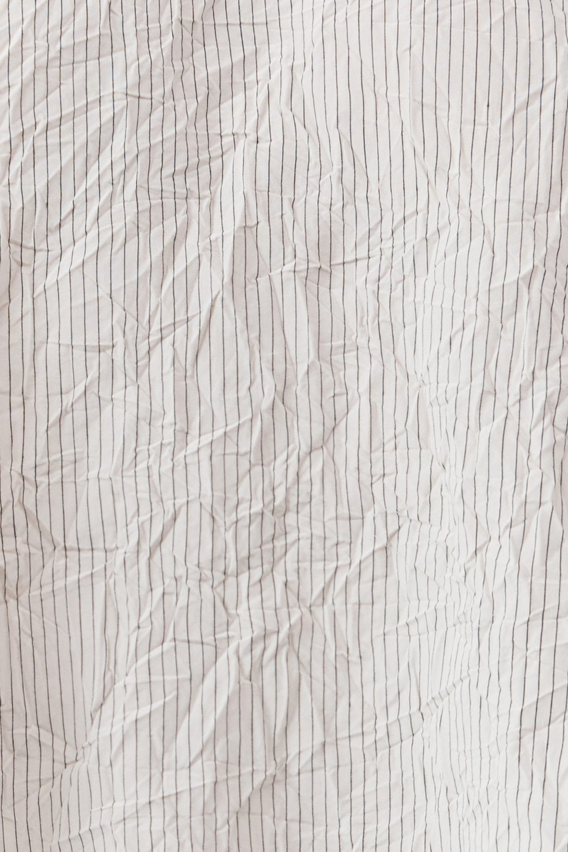 Crushed Halter Top - Petite Pinstripe