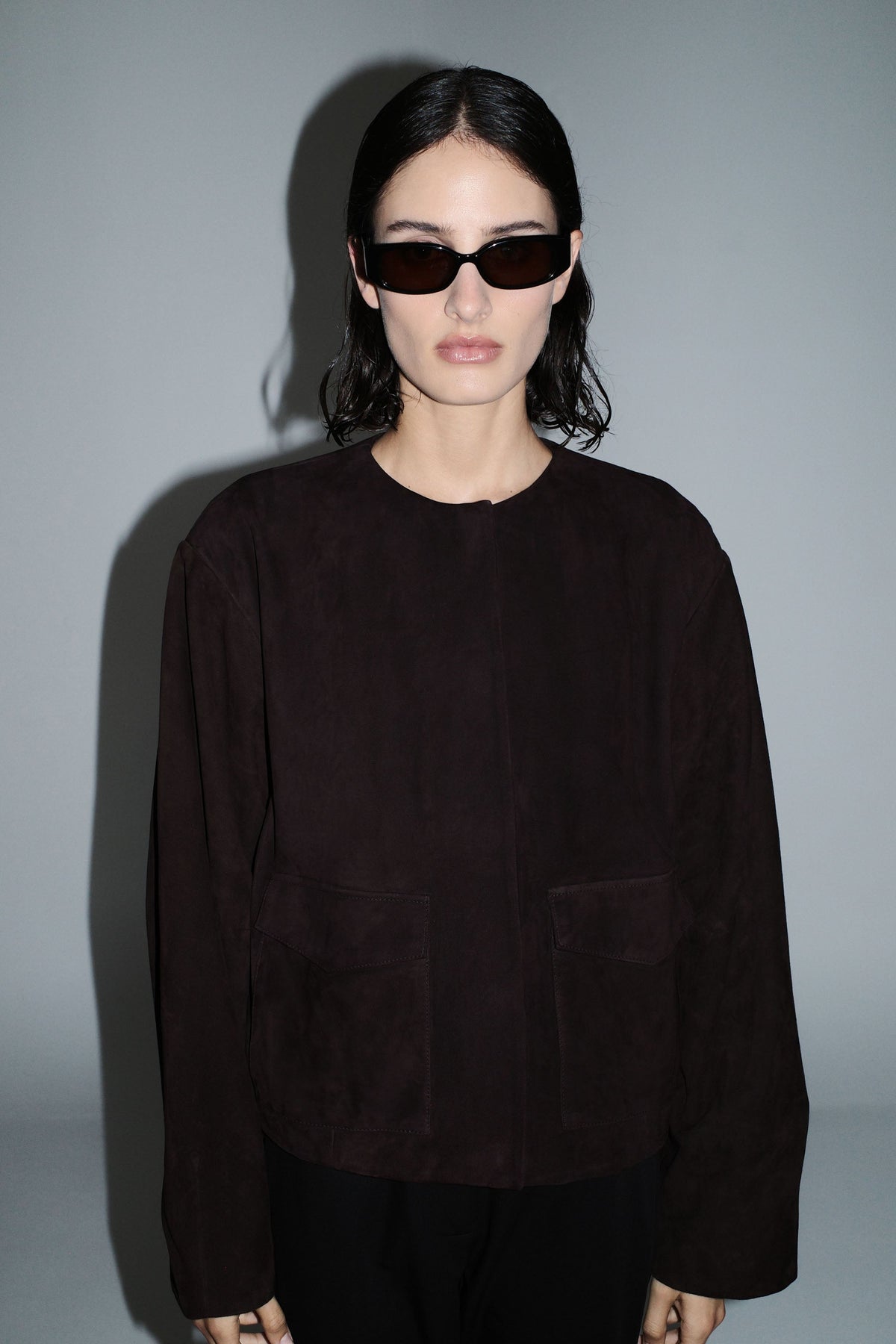Clasico Sunglasses - Black/Brown
