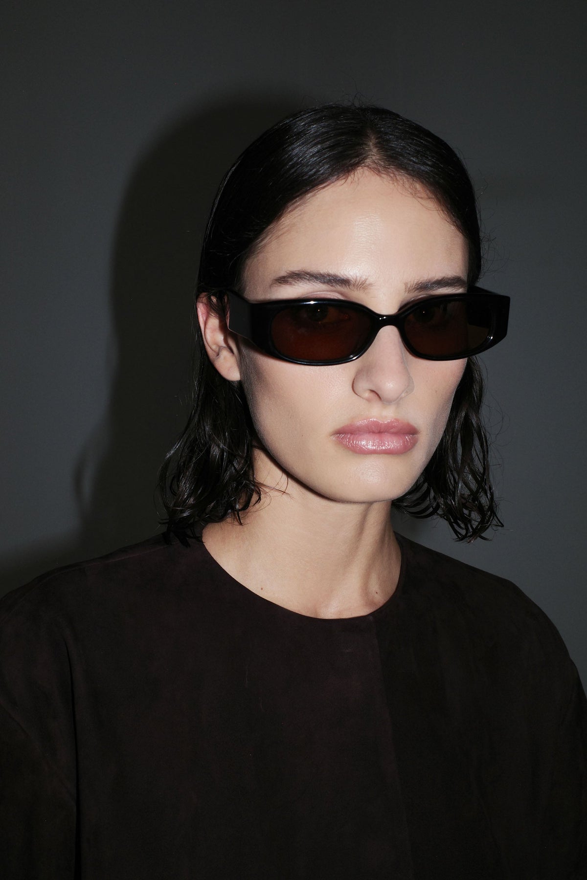 Clasico Sunglasses - Black/Brown