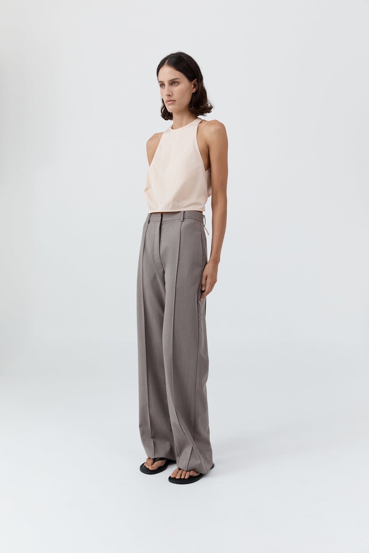Oupa Pintuck Pants - Doe