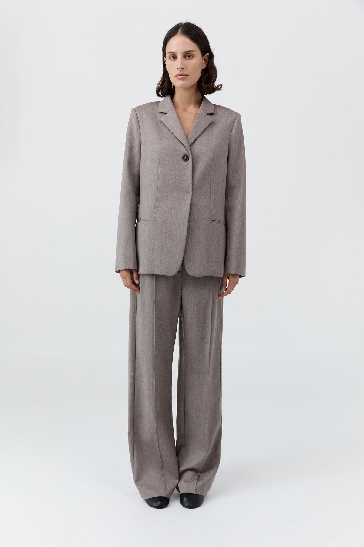 90s Wool Blazer - Doe