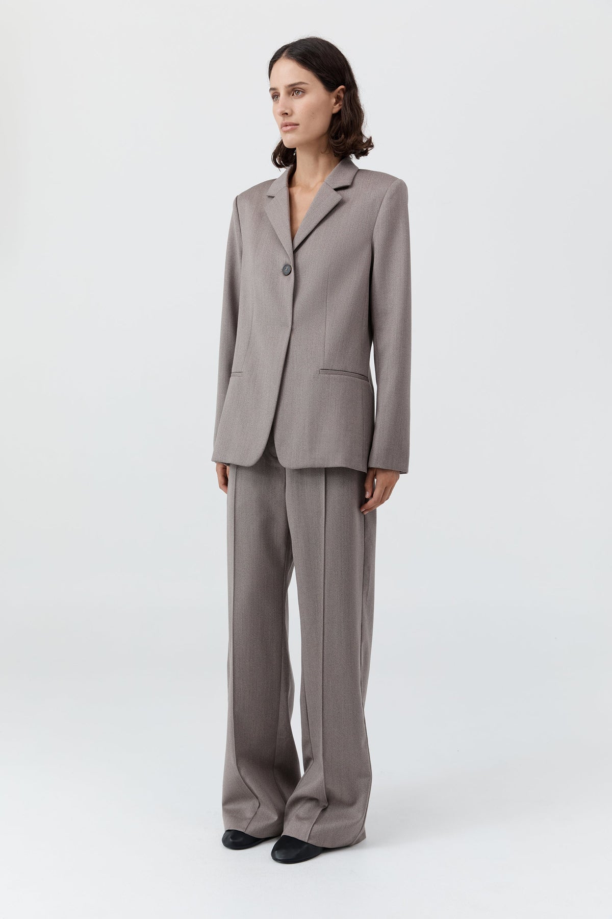 90s Wool Blazer - Doe
