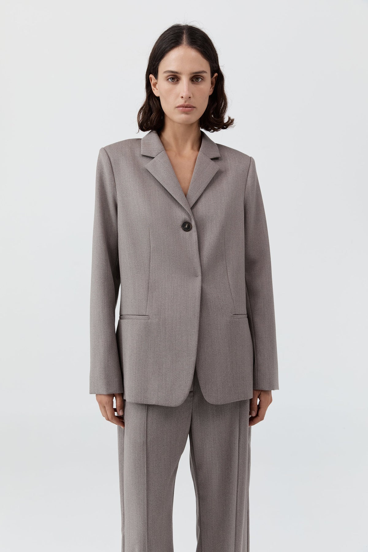 90s Wool Blazer - Doe