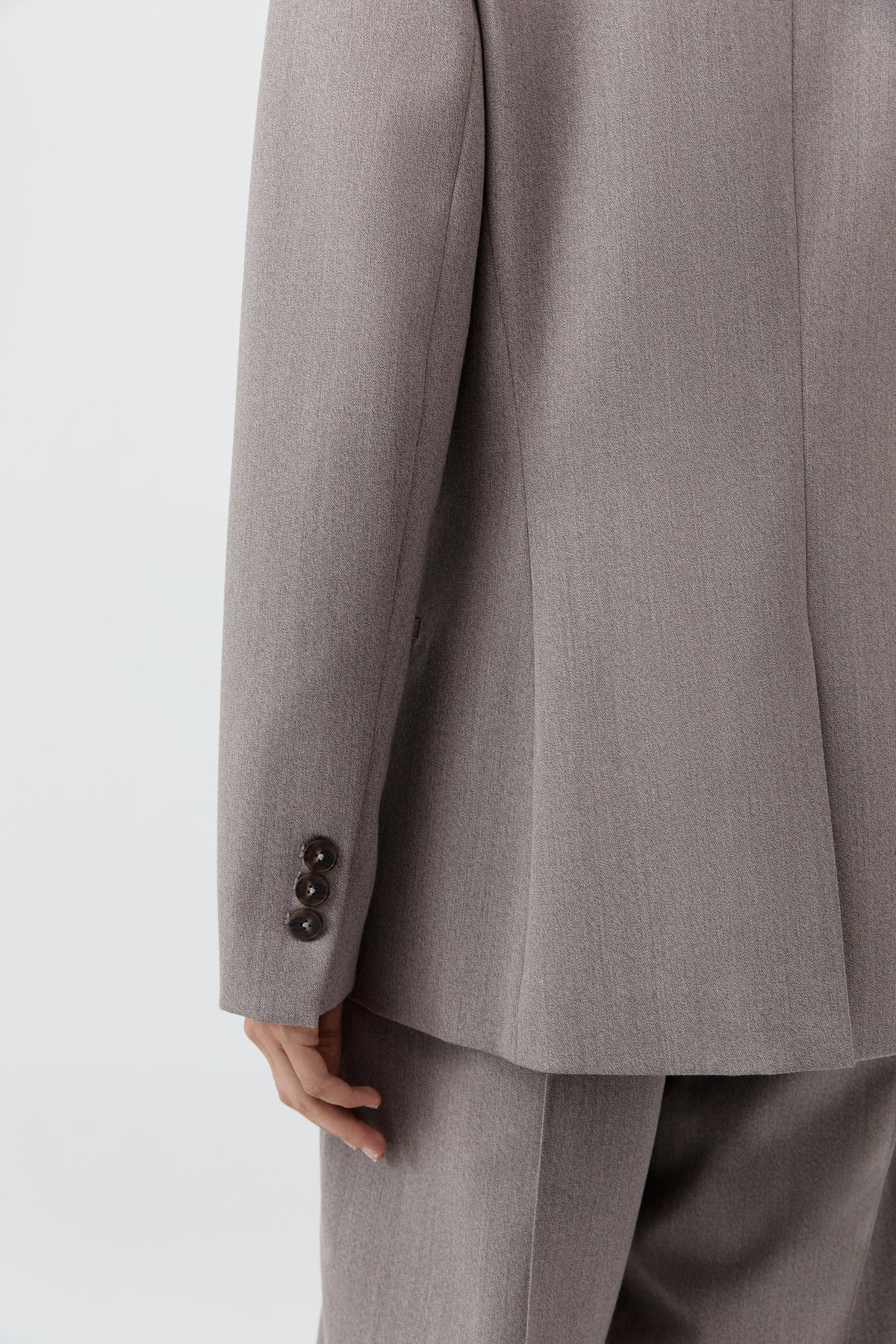 90s Wool Blazer - Doe