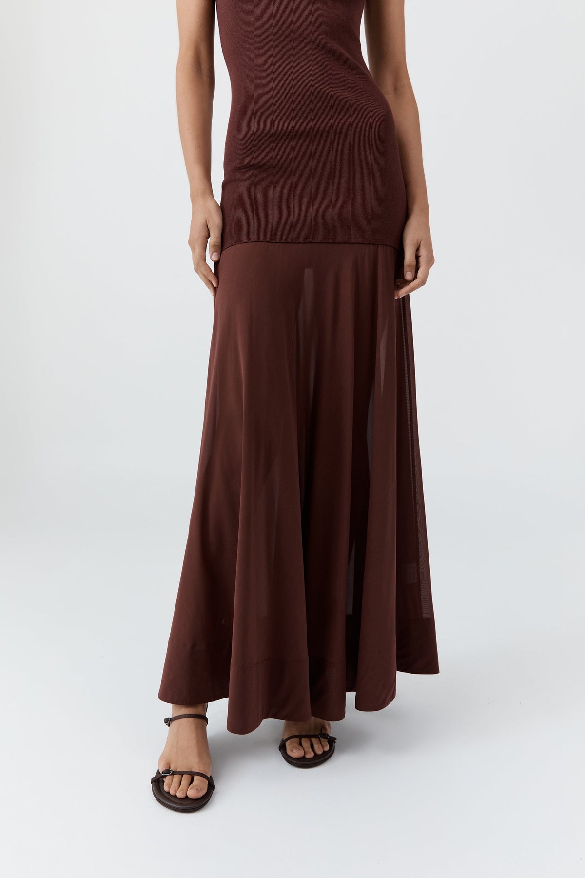 st agni semi sheer floral dress Sheer Floral MODEDAMOUR