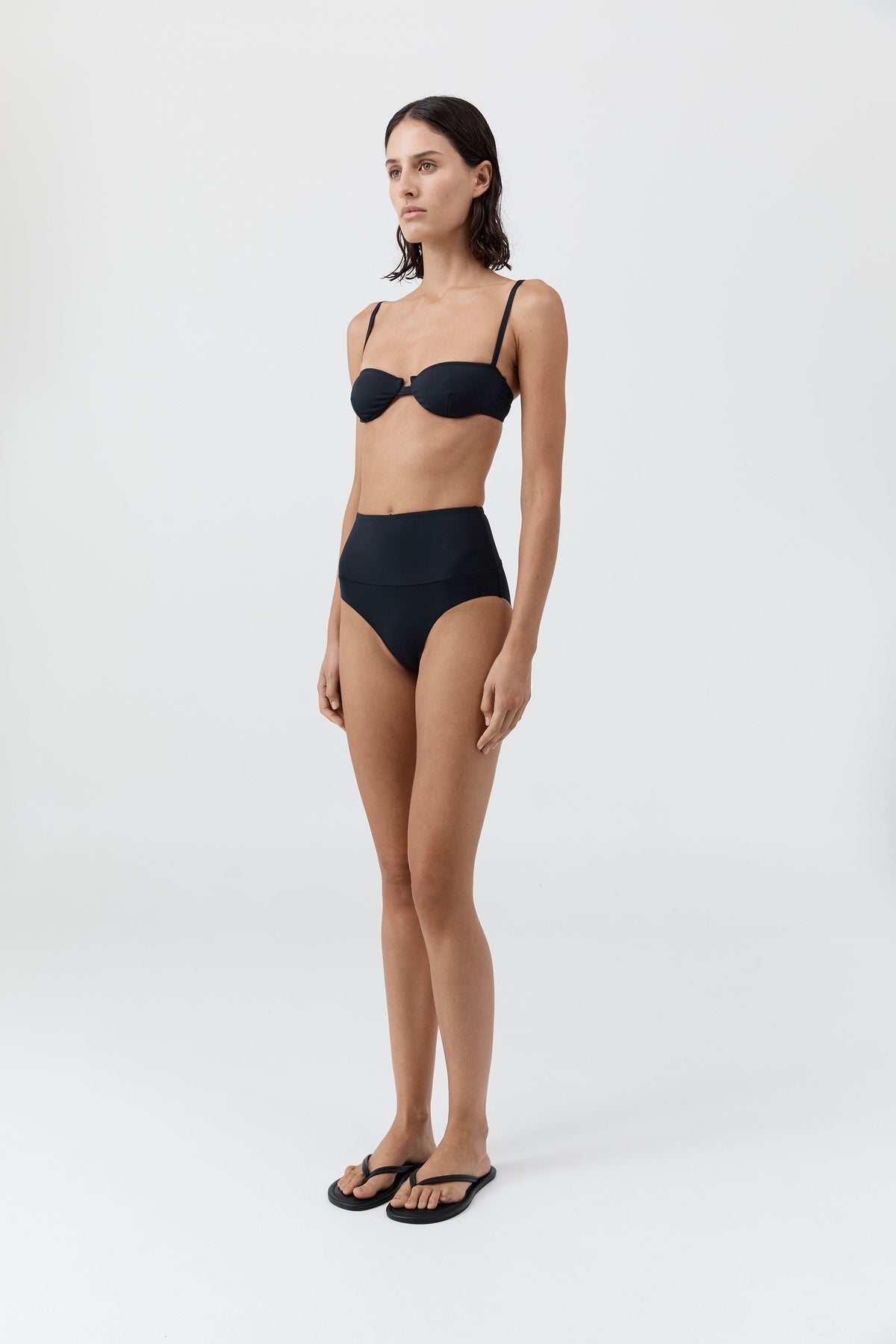 Balconette Bikini Top - Black