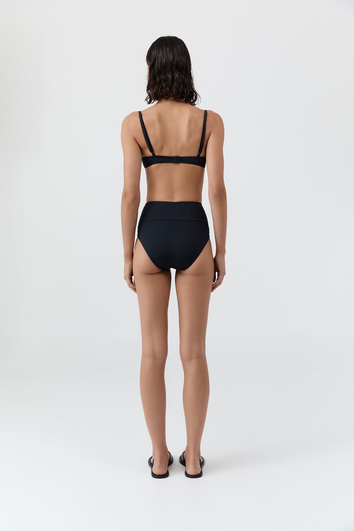 High Waisted Briefs - Black