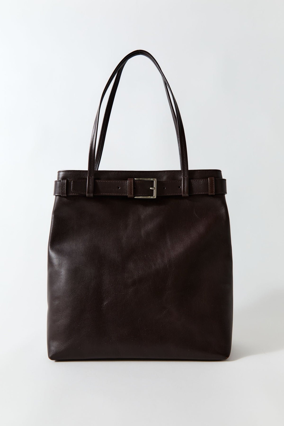 PRE-ORDER: Belt Detail Tote - Coffee