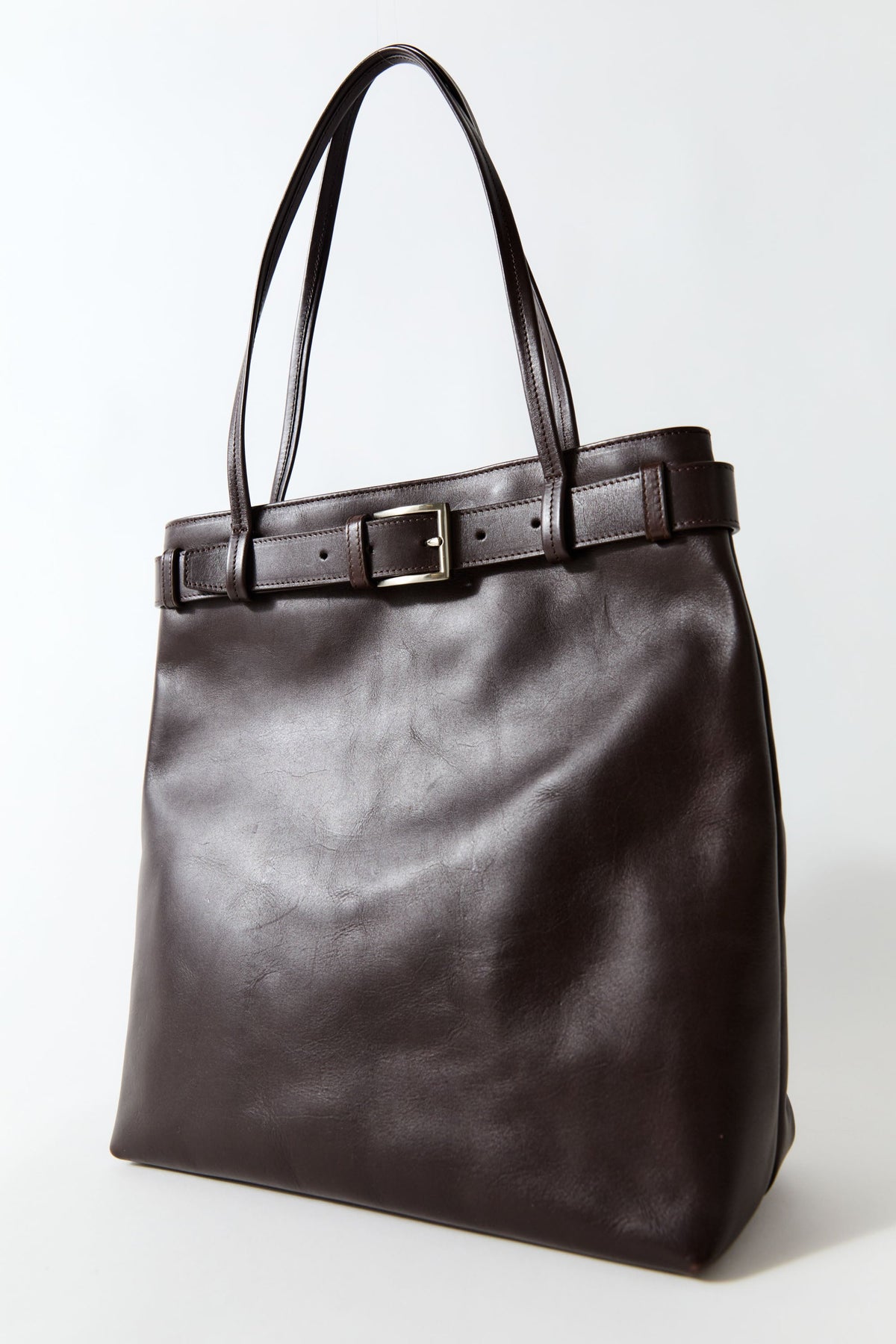 PRE-ORDER: Belt Detail Tote - Coffee