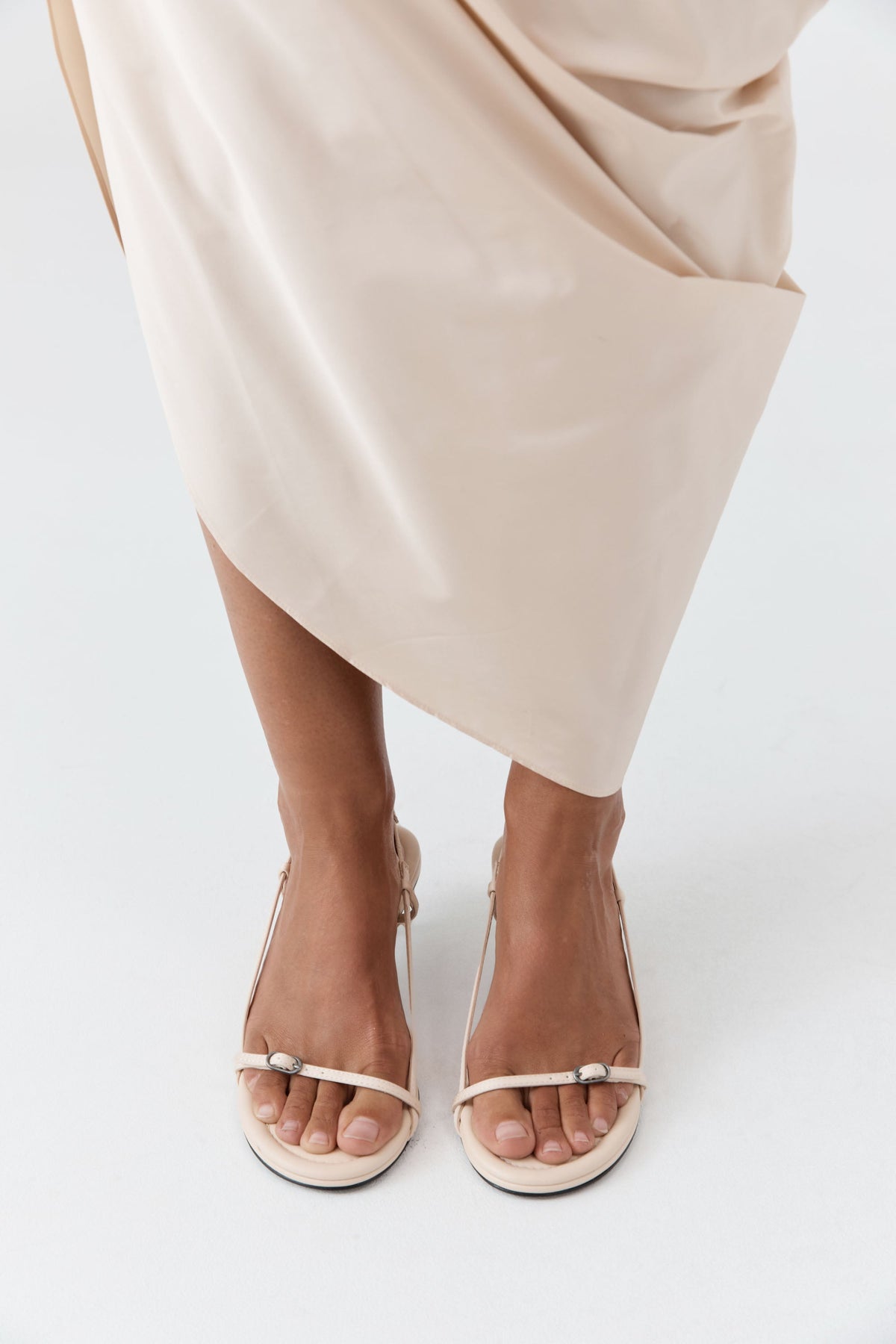 Petit Belt Sling Back Heel - Pink Salt