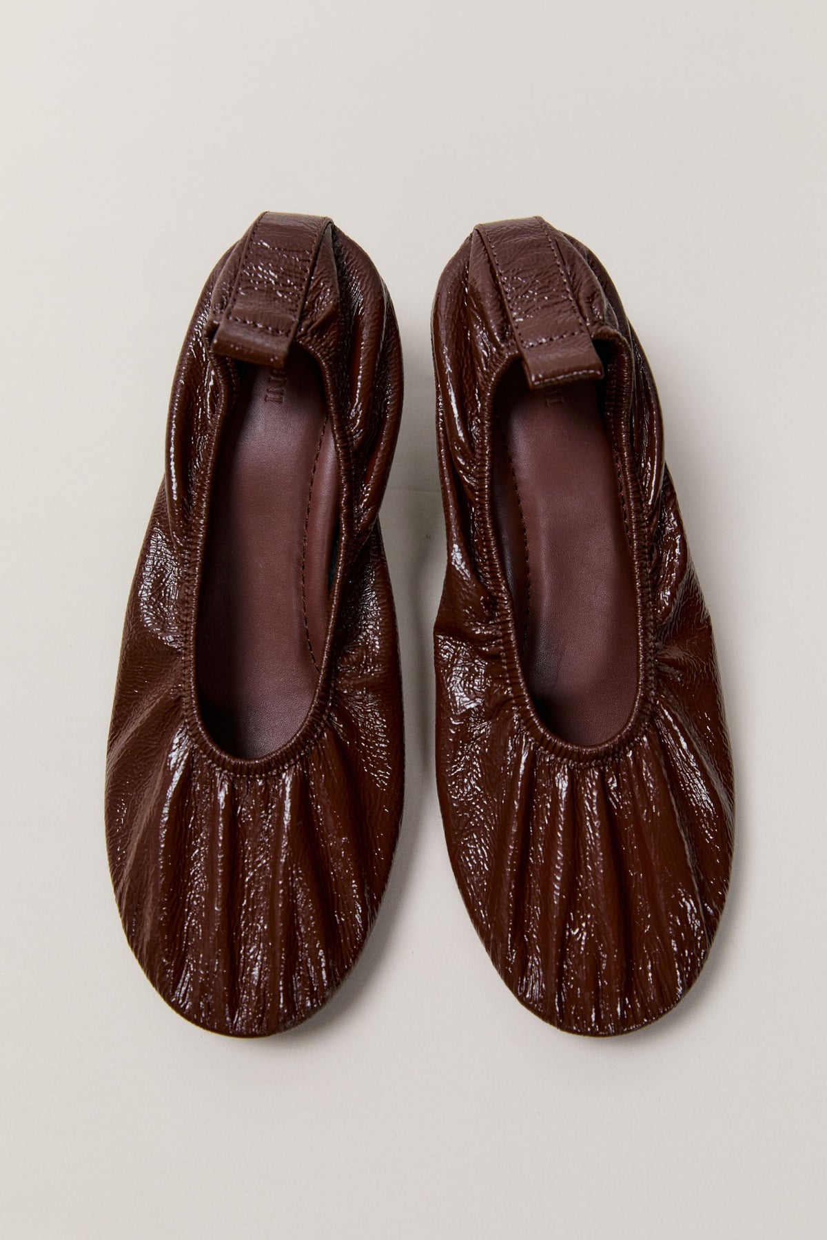 Classic Ballet Heel - Patent Liqueur