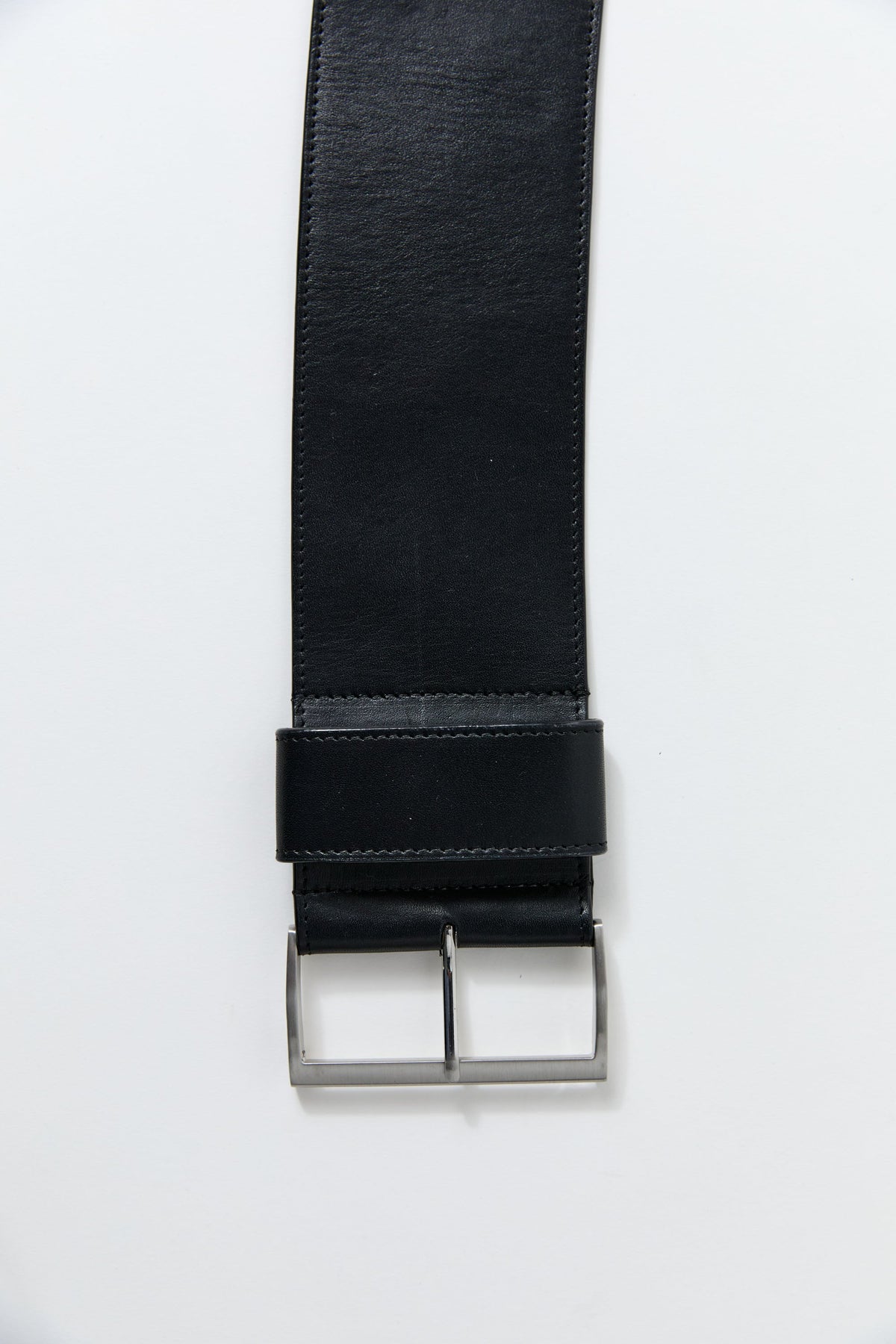 Wide Classic Belt - Black