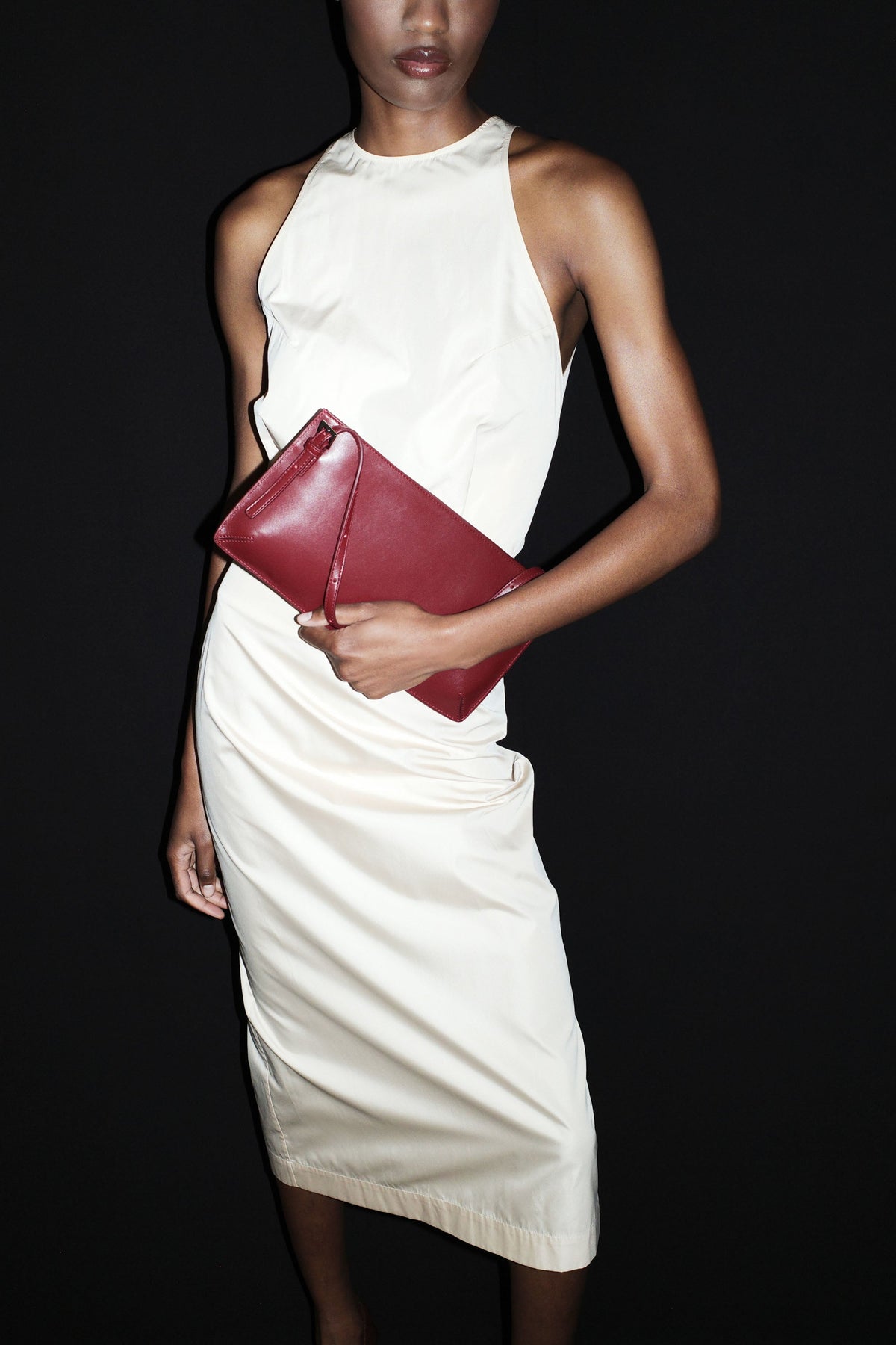 Paper Taffeta Cocoon Top - Pink Salt