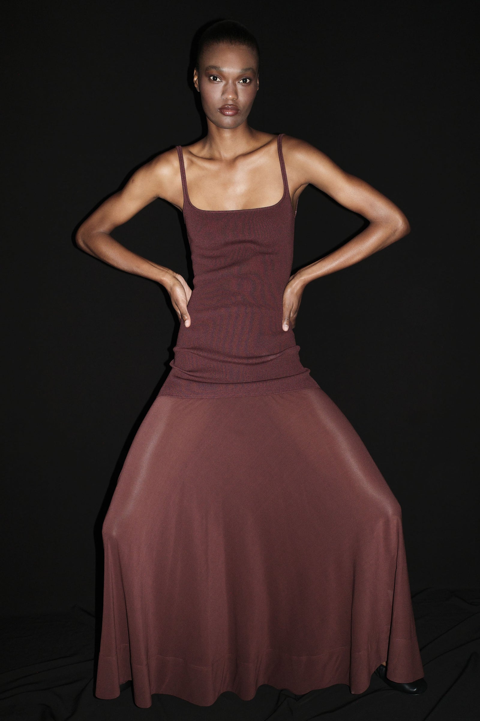st agni sheer dress St. Agni | Sheer Silk Slip Dress