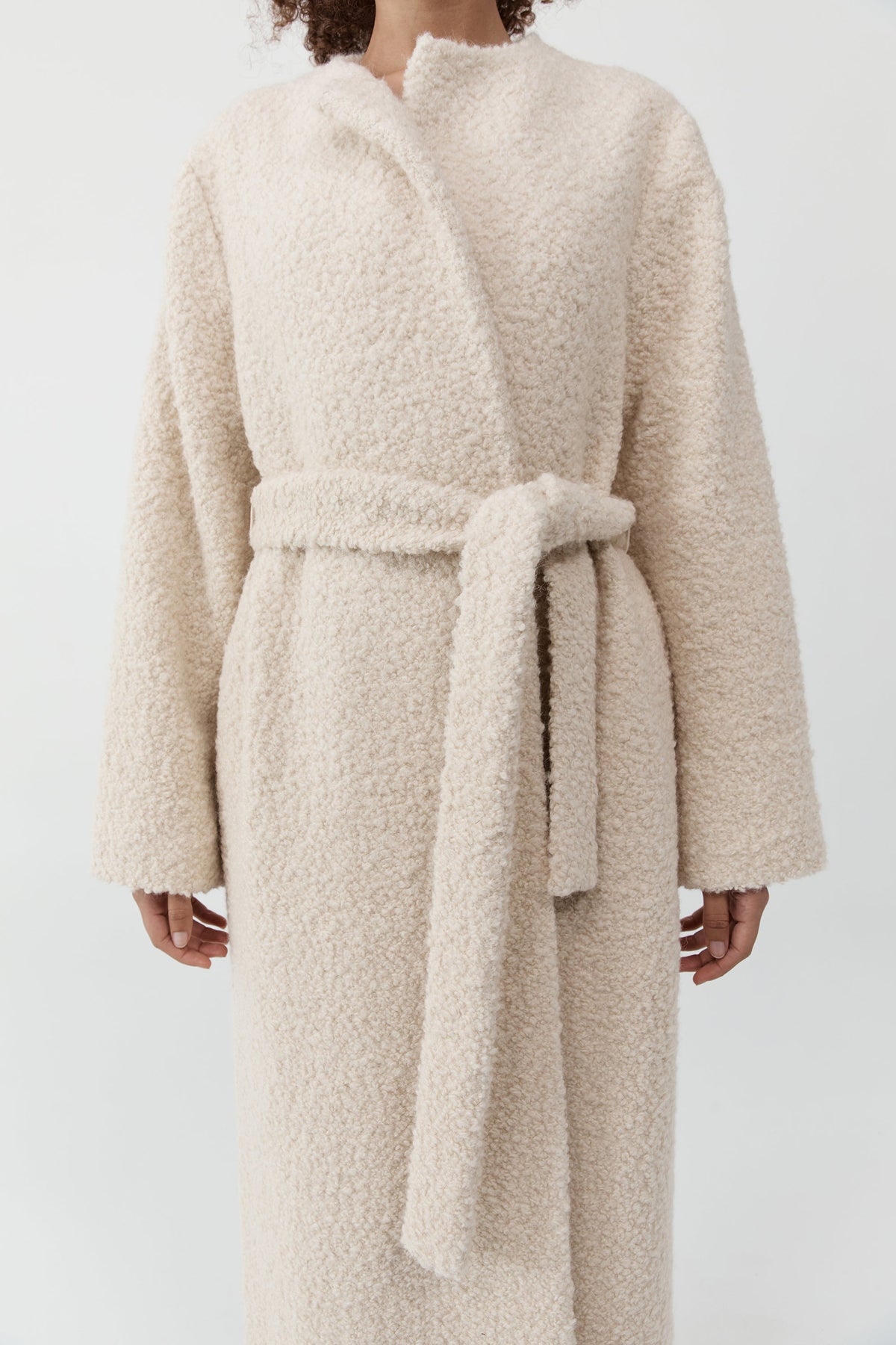 Teddy Coat - Ecru