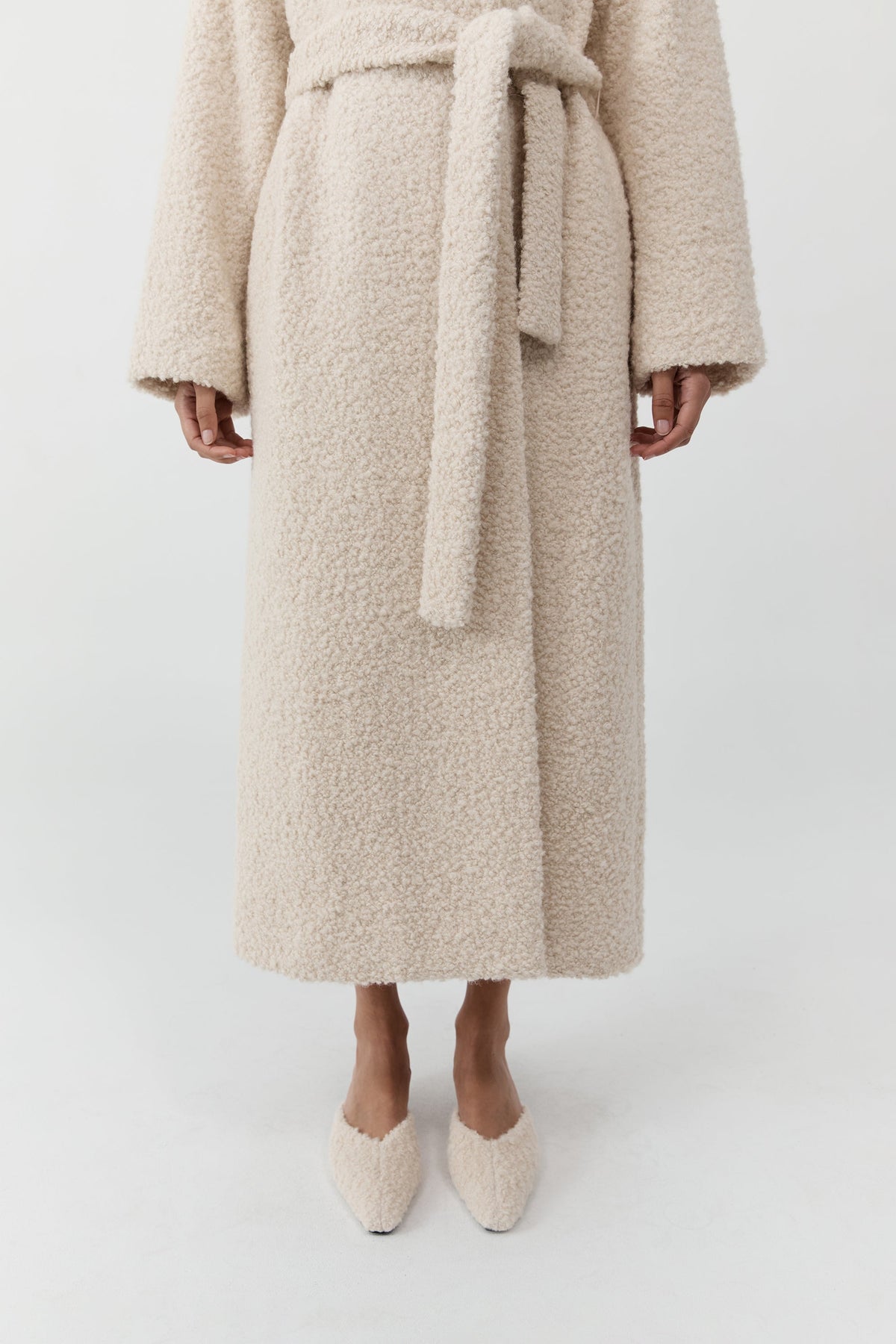 Teddy Coat - Ecru