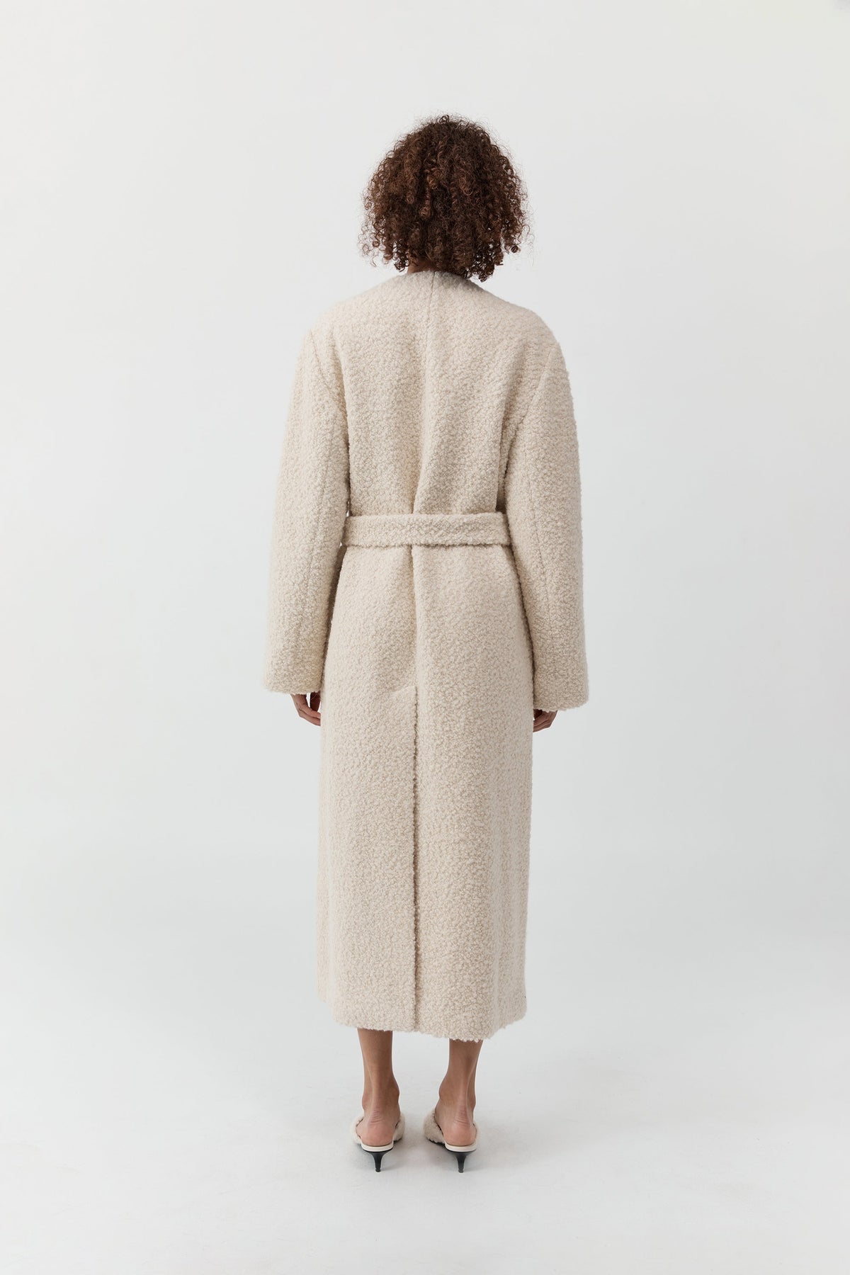 Teddy Coat - Ecru