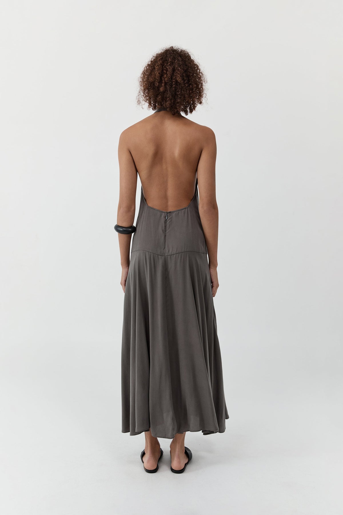 Apron Dress - Moss