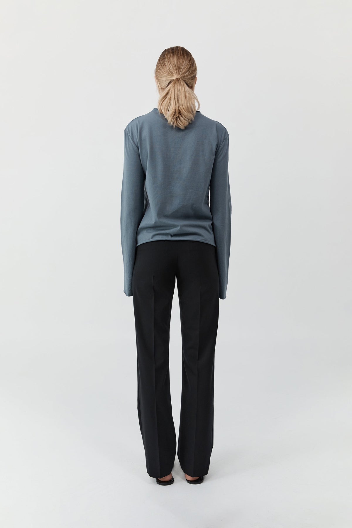 Funnel Neck Long Sleeve - Stormy Weather