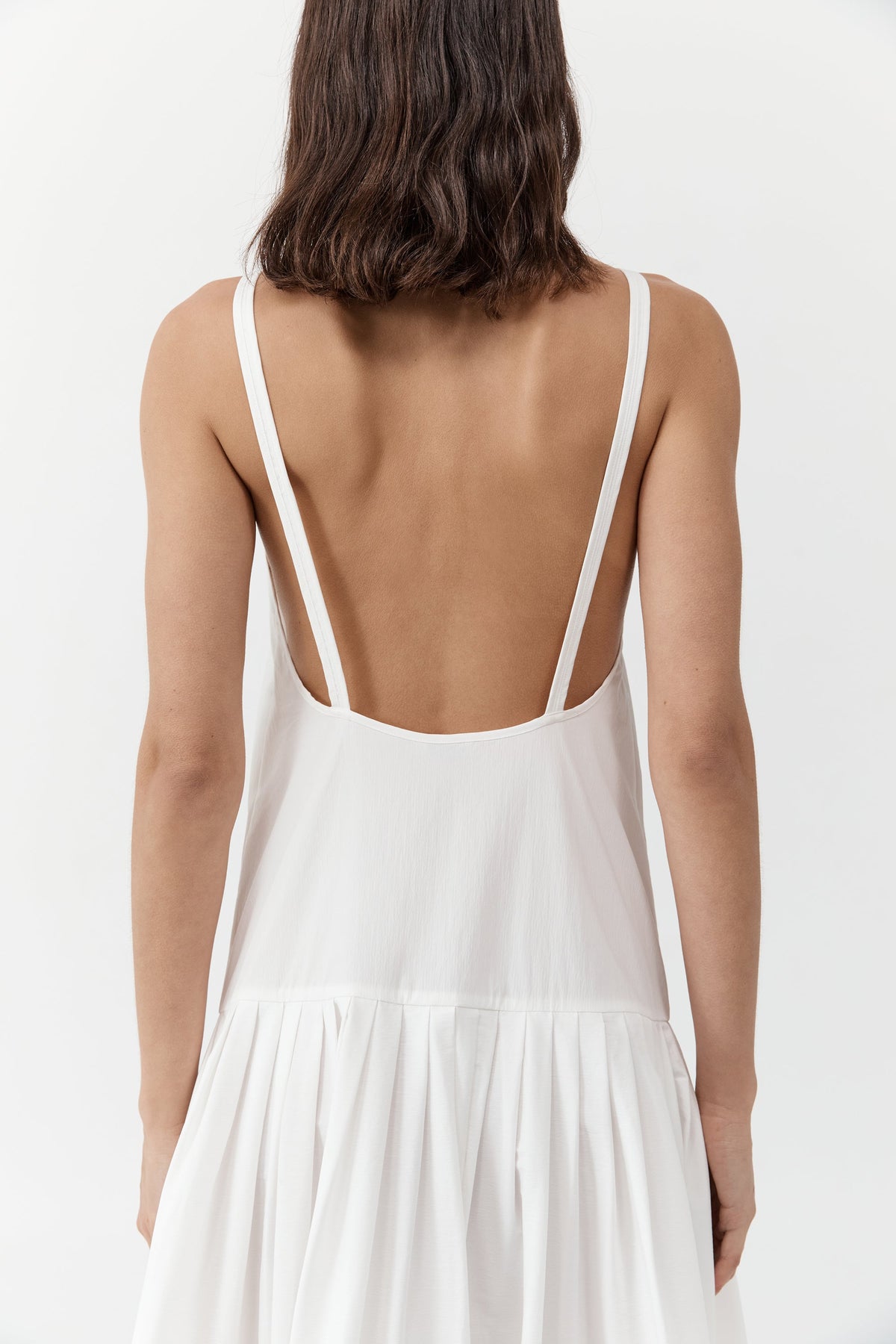 st agni pleat dress St. Agni | Relaxed Pleat Dress