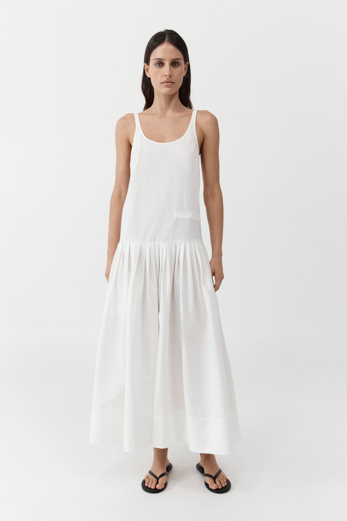st agni vas pleat knit dress ST. AGNI VAS KNIT PLEAT DRESS