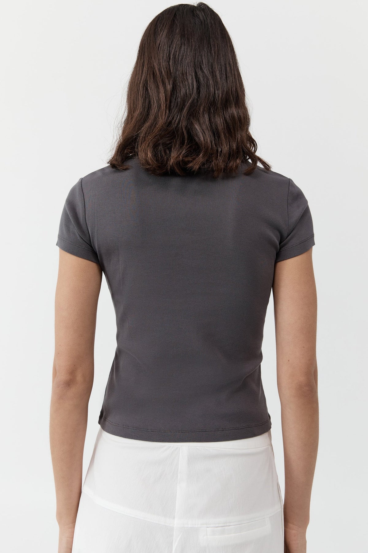 Organic Cotton Baby Tee - Soot