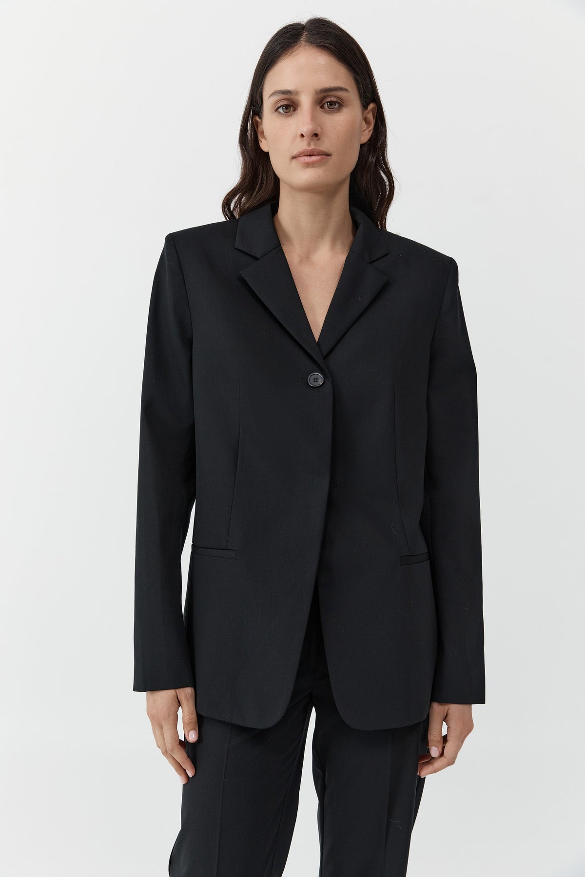 St. Agni | 90s Wool Blazer - Black St. Agni | 90s Wool Blazer - Black