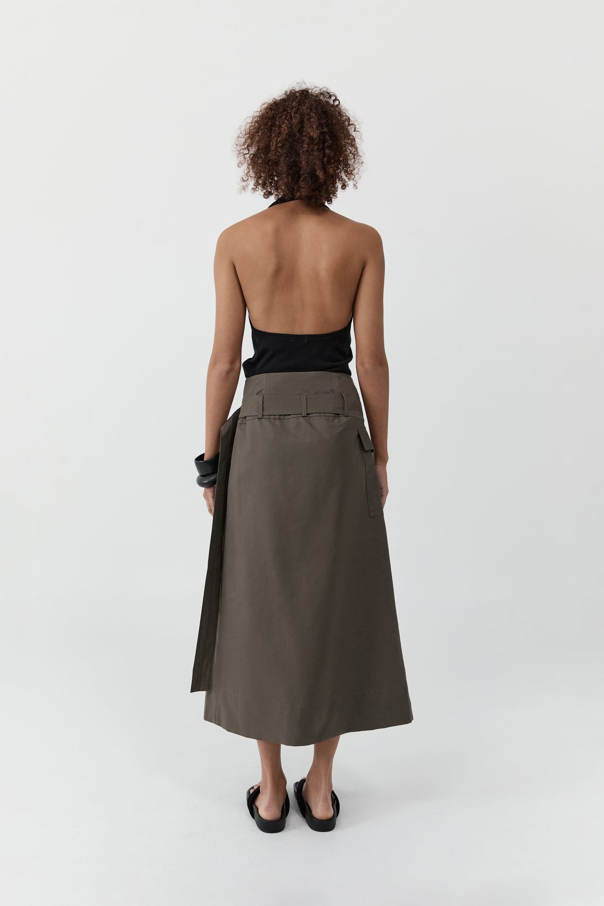 Utility Wrap Skirt - Kalamata