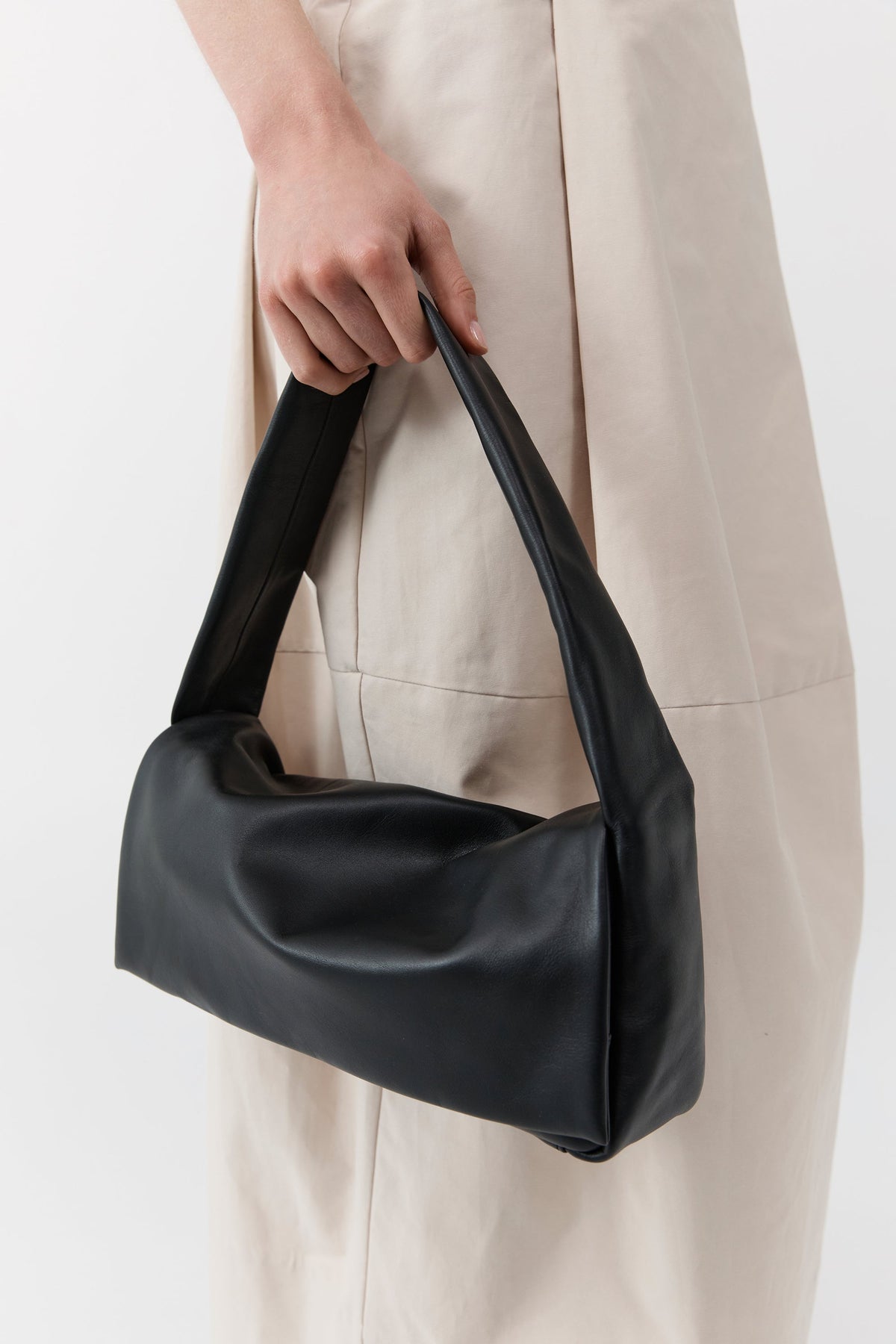 Soft Slim Satchel - Black