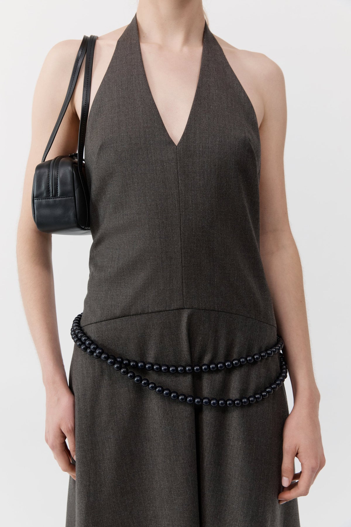 Petit Dual Zip Bag - Black