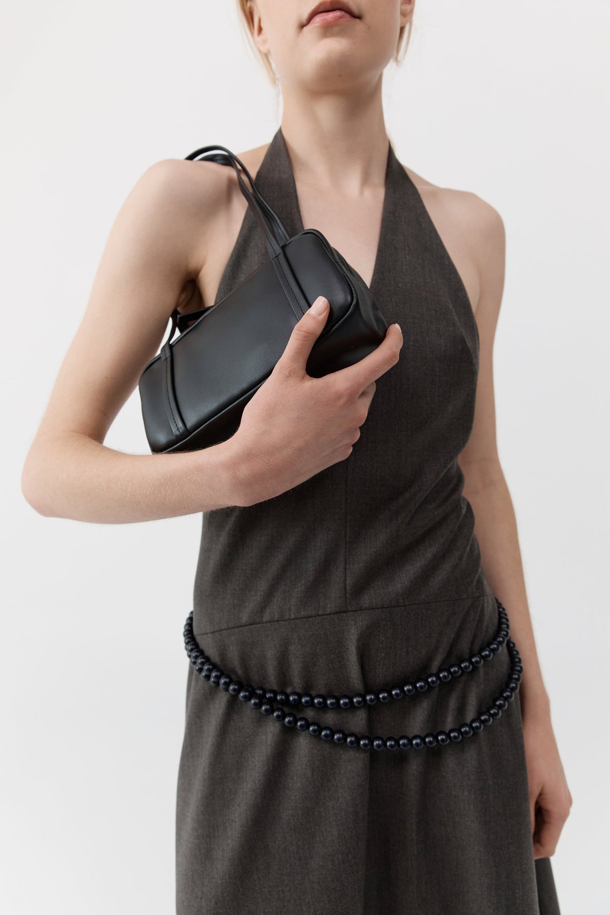 Petit Dual Zip Bag - Black