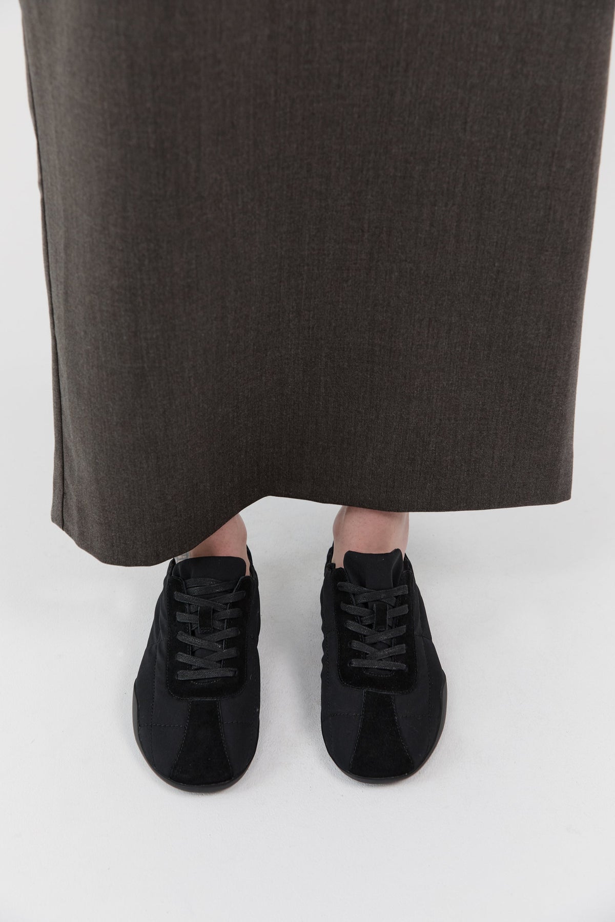 Stitch Pillow Sneaker - Black