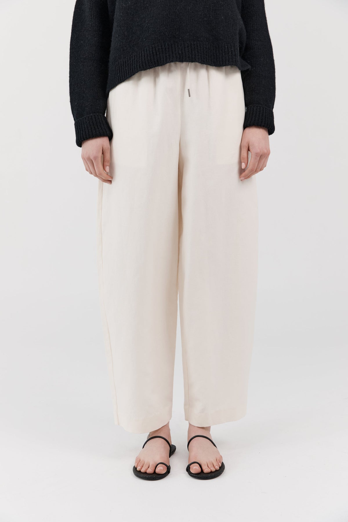 Woven Minimal Slide - Black