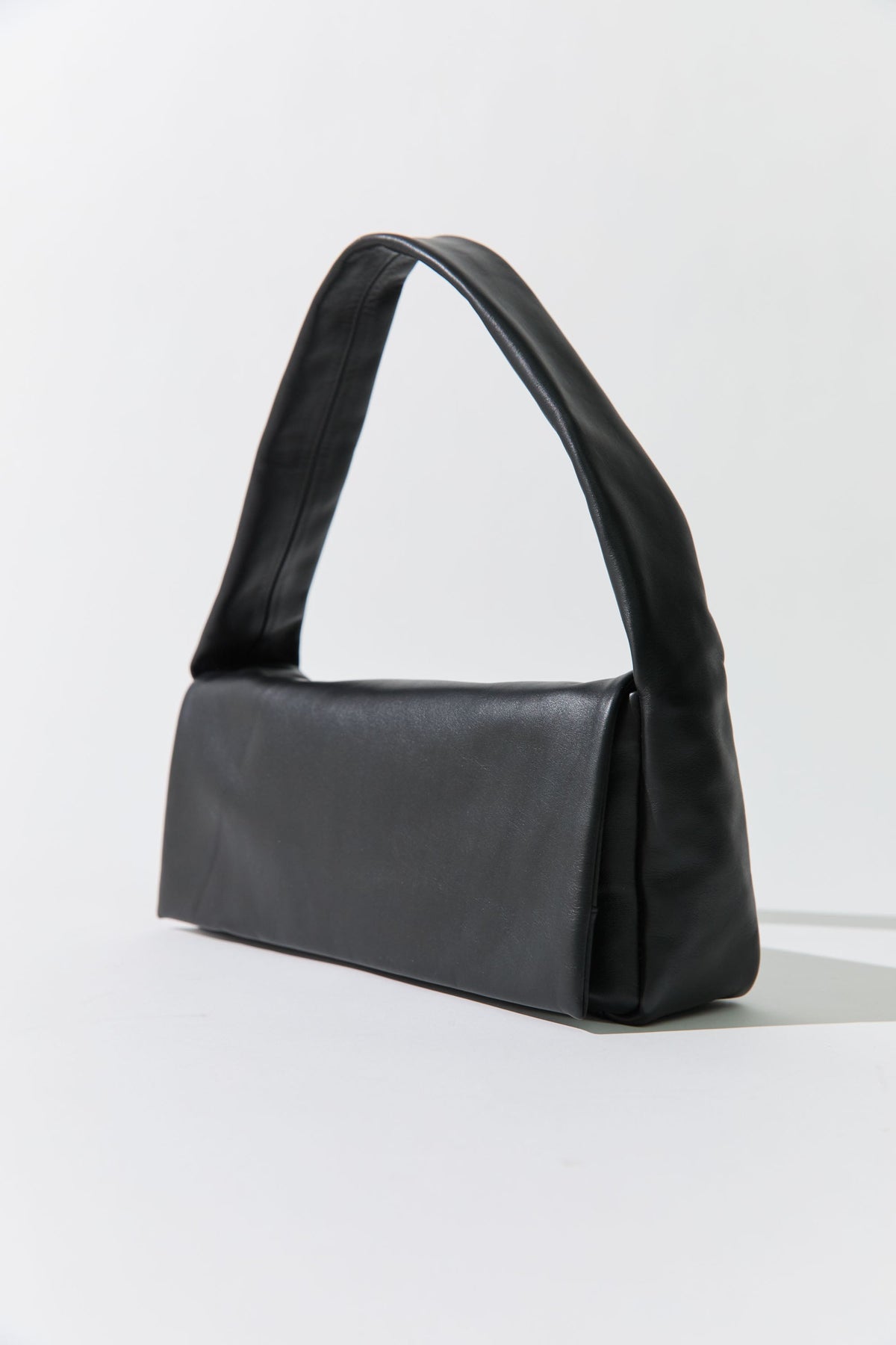 Soft Slim Satchel - Black