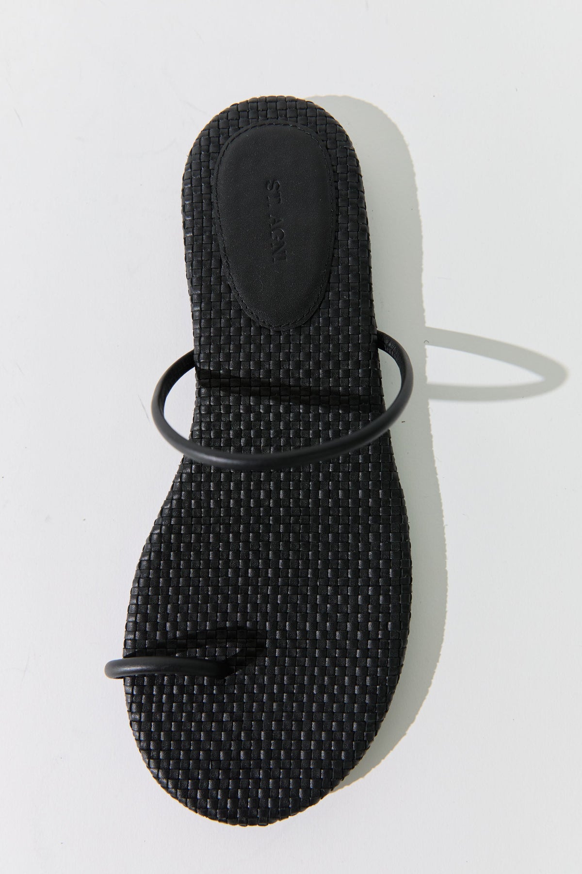 Woven Minimal Slide - Black