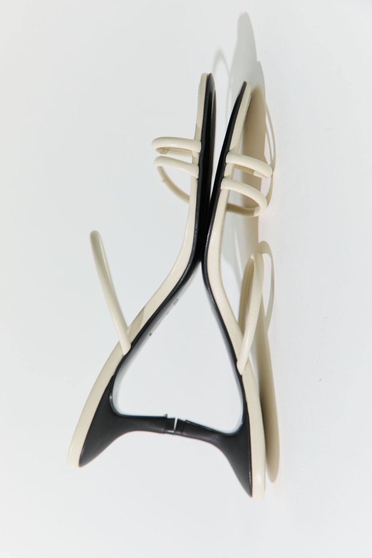 Minimal Strap Heel - Ecru