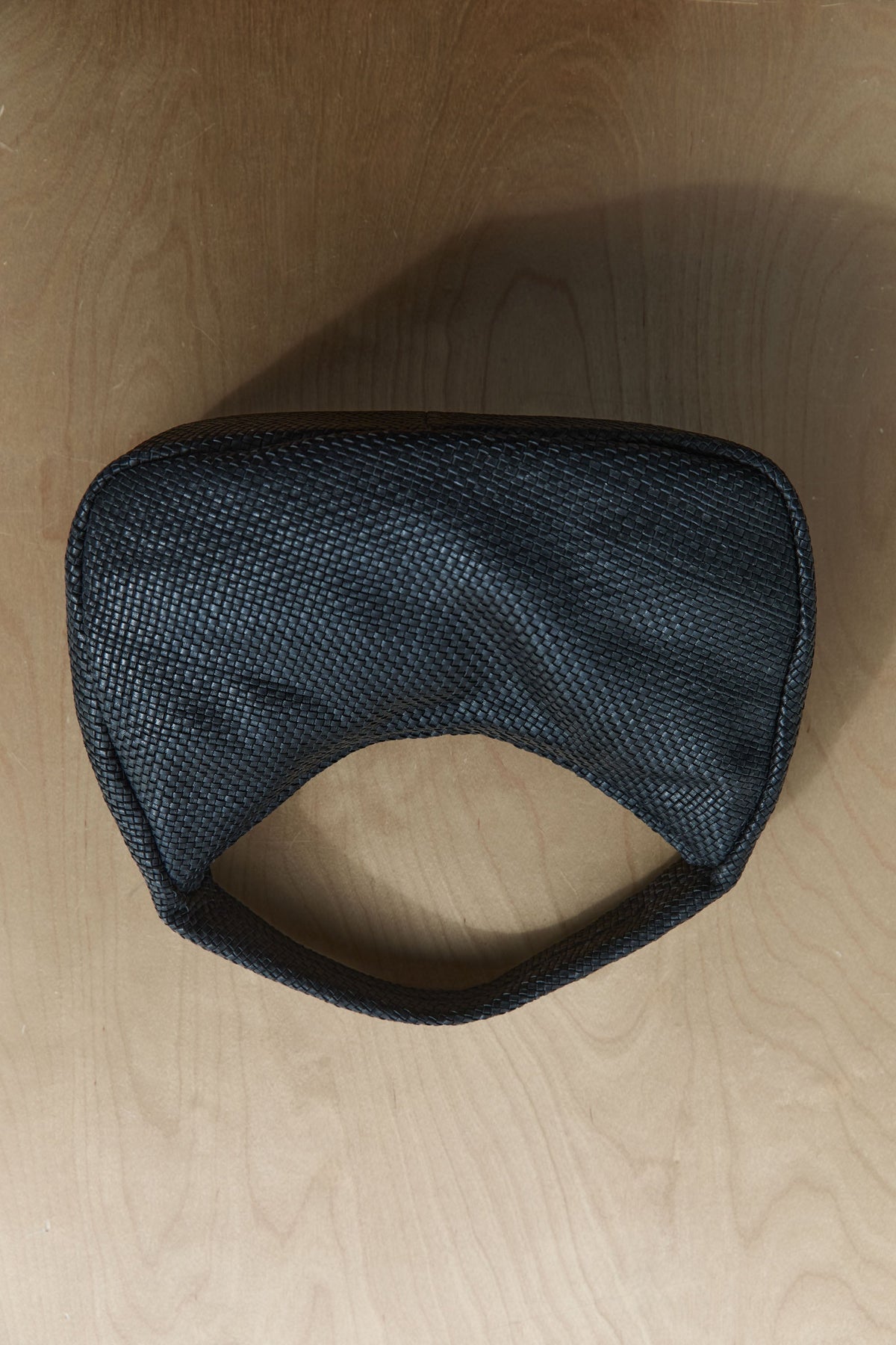 Woven Large Bon Bon Bag - Black