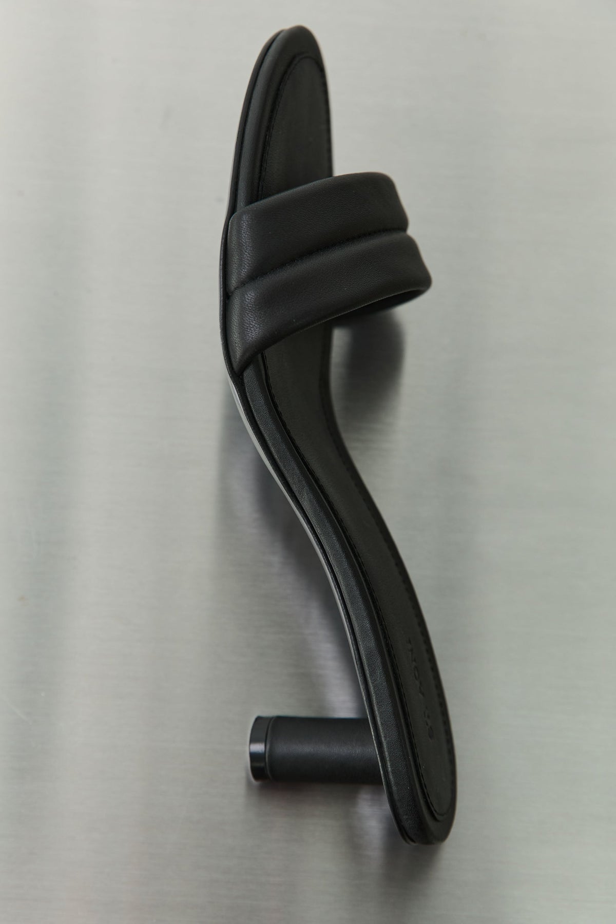 Stitch Detail Heel - Black