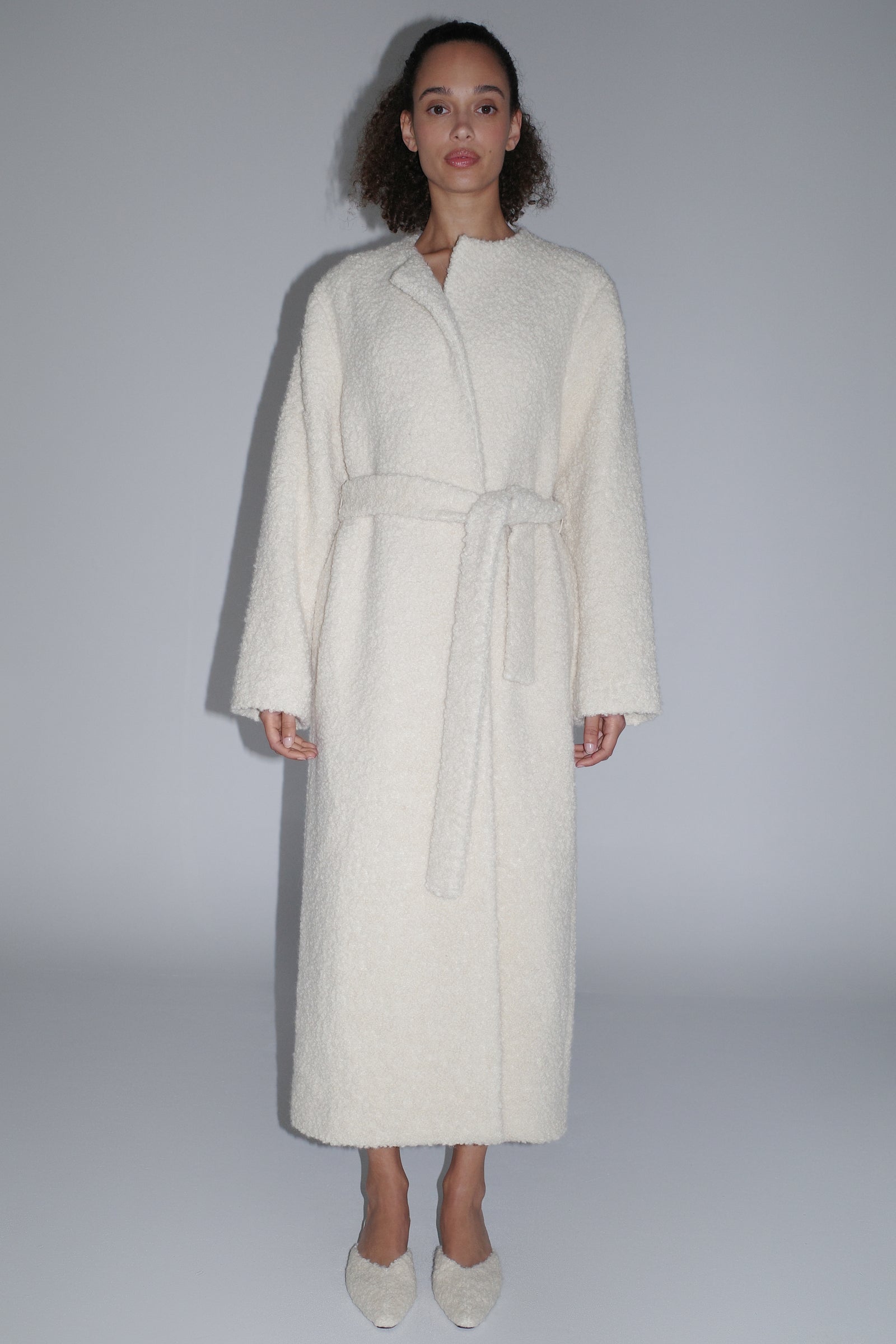 Teddy Coat - Ecru