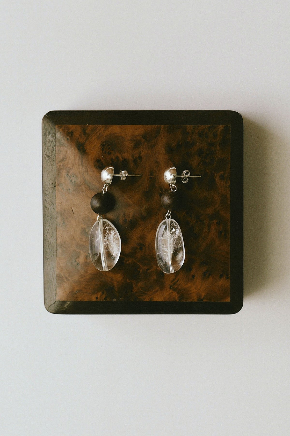 St Agni x Vermeer Remington Earrings - Quartz