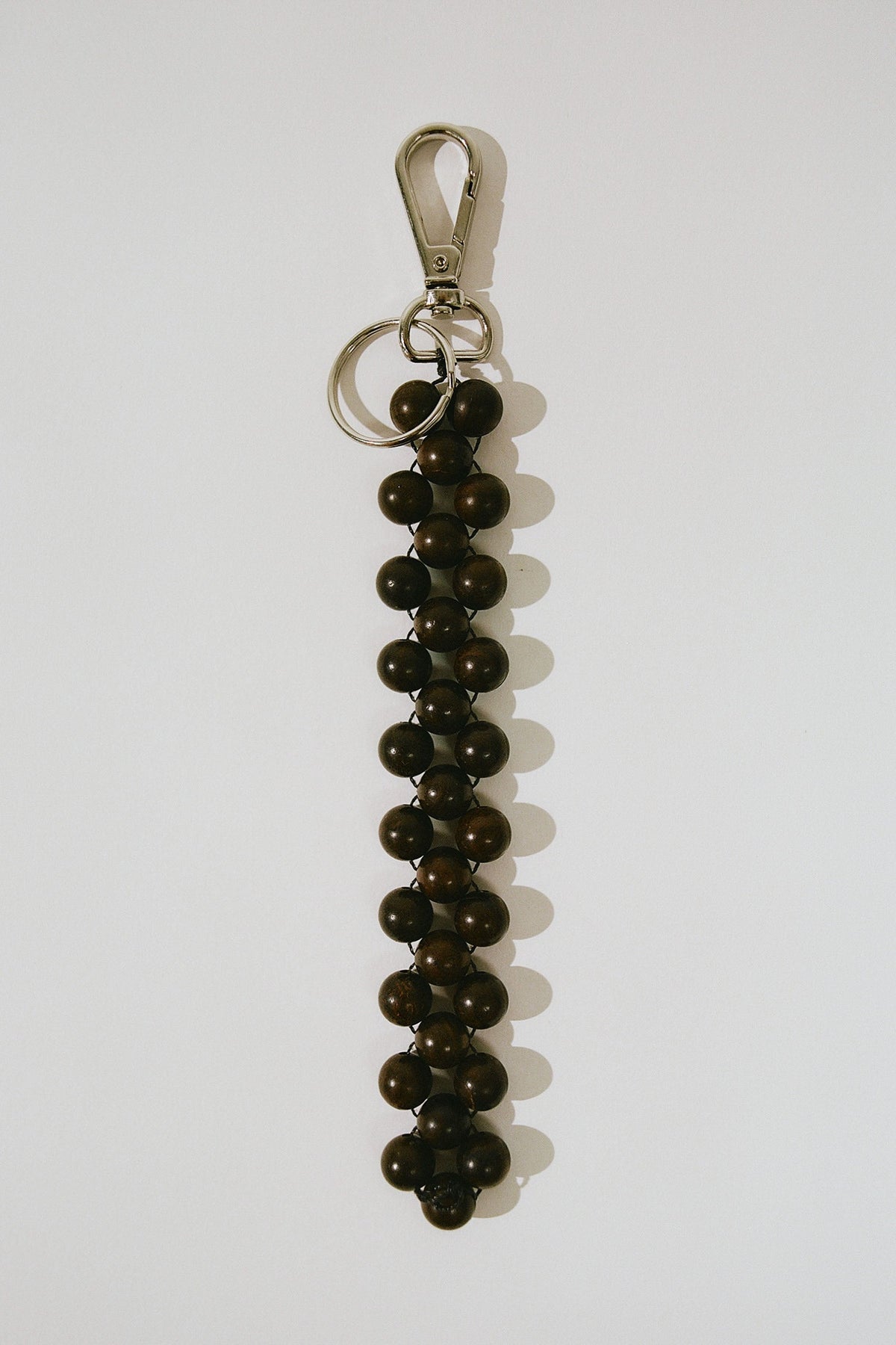 St Agni x Vermeer Fabion Keychain - Dark Brown