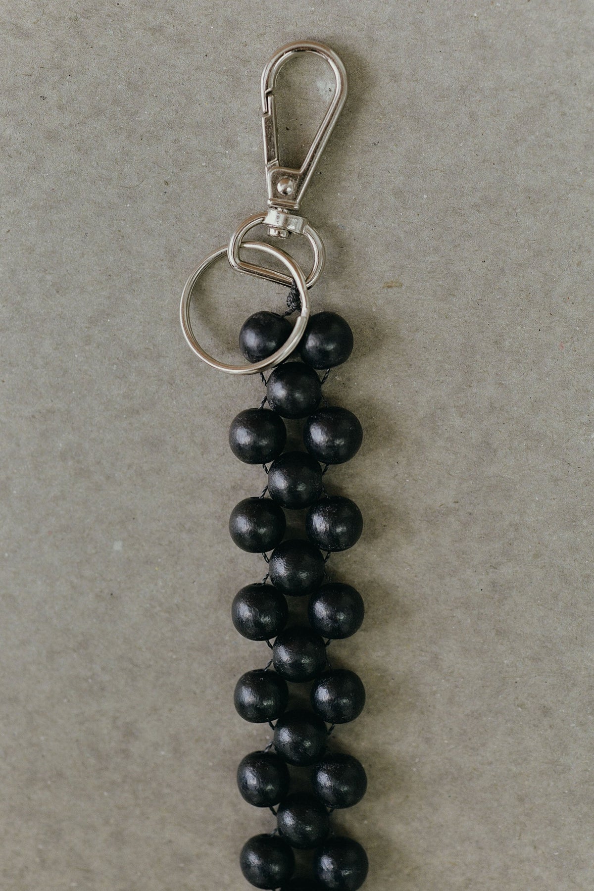 St Agni x Vermeer Fabion Keychain - Black