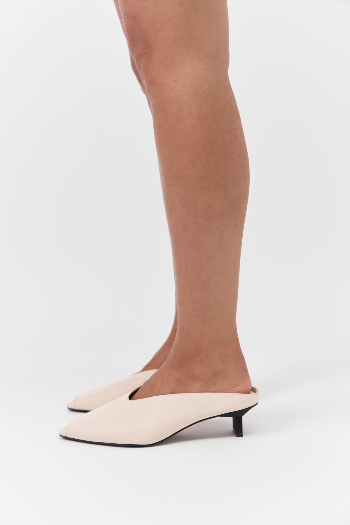 Linea Heel - Pink Salt