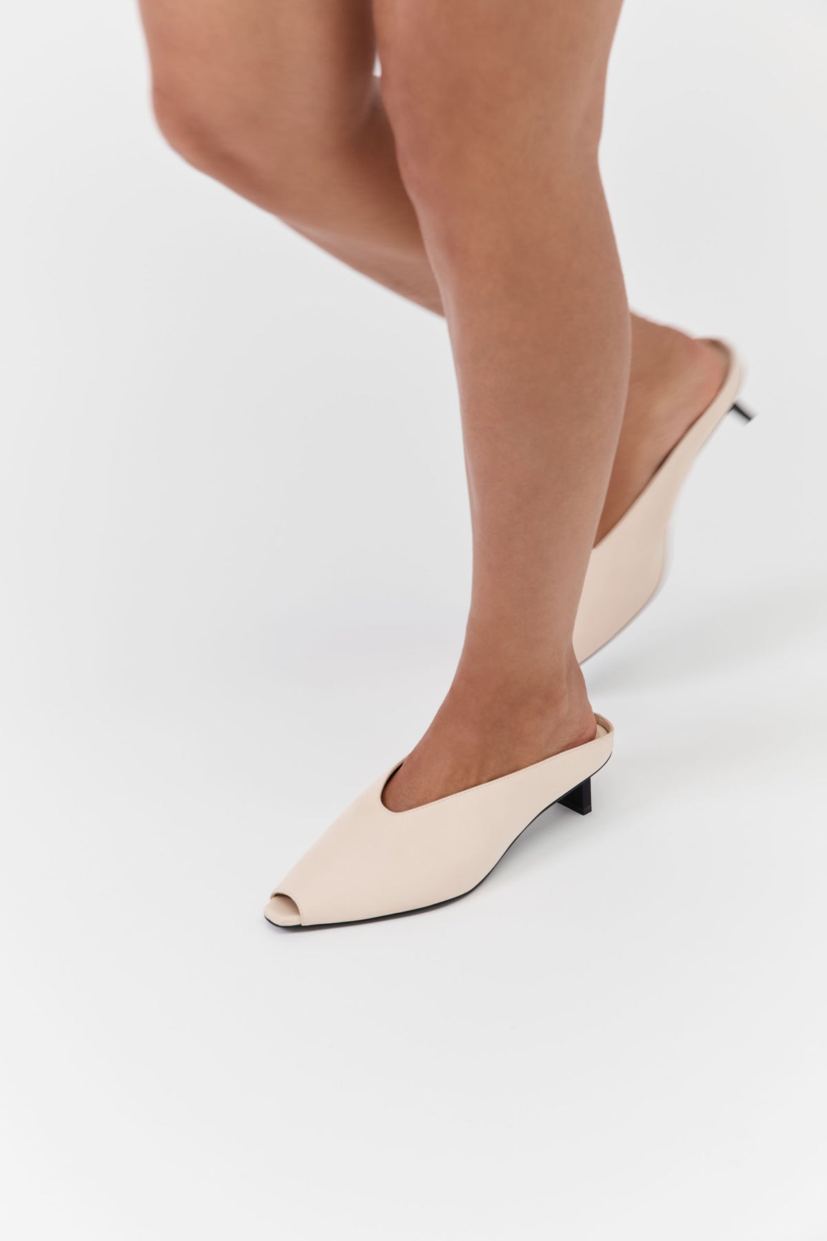 Linea Heel - Pink Salt